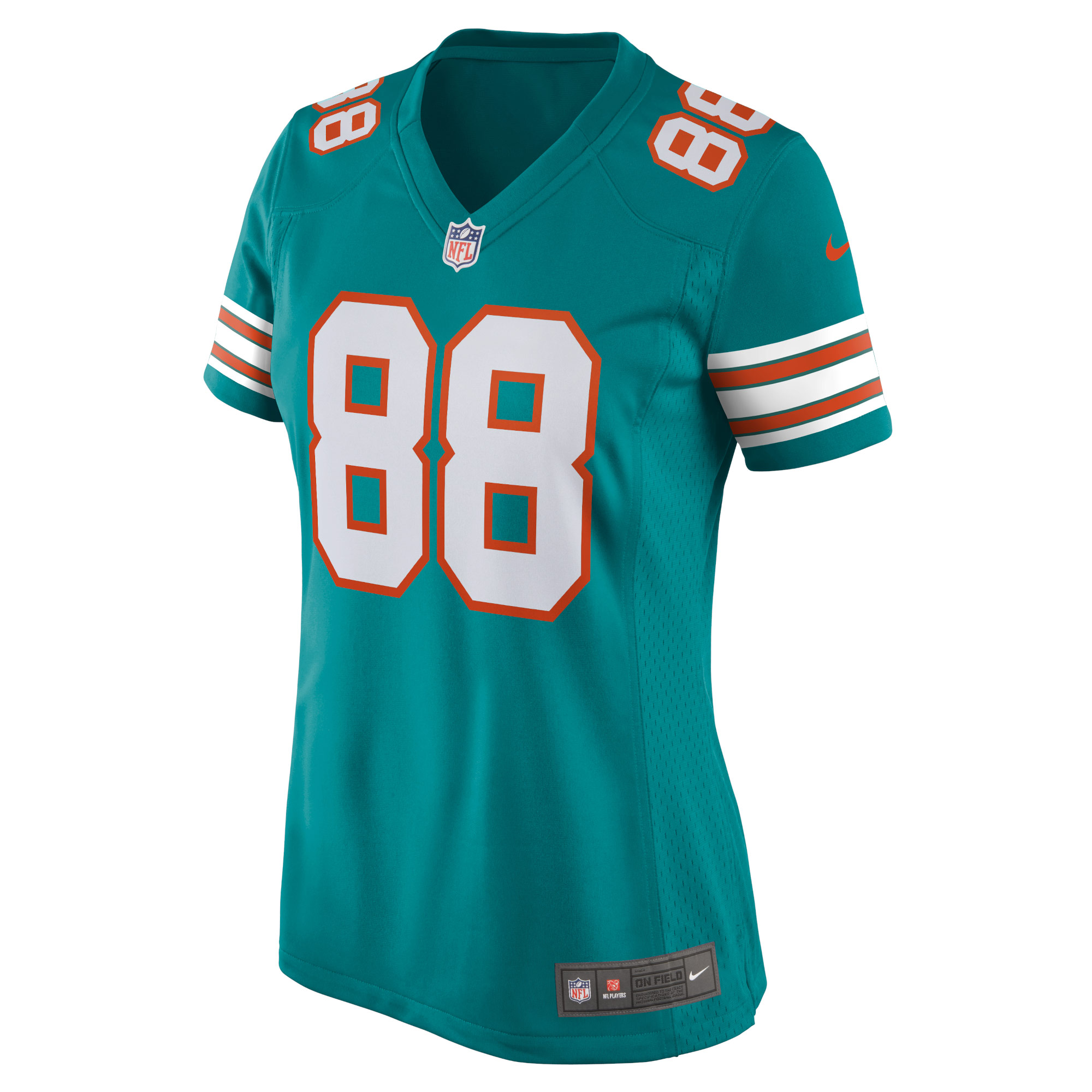 Mike Gesicki Miami Dolphins Women's Alternate Game Jersey - Aqua
