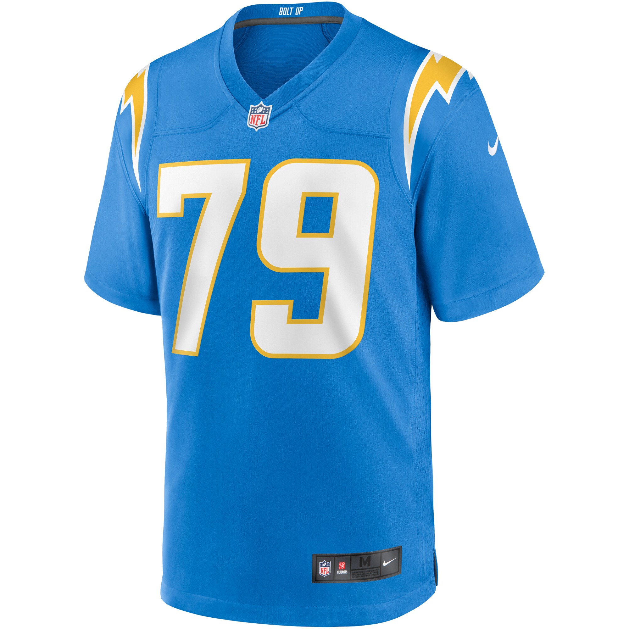 Trey Pipkins III Los Angeles ChargersGame Jersey - Powder Blue