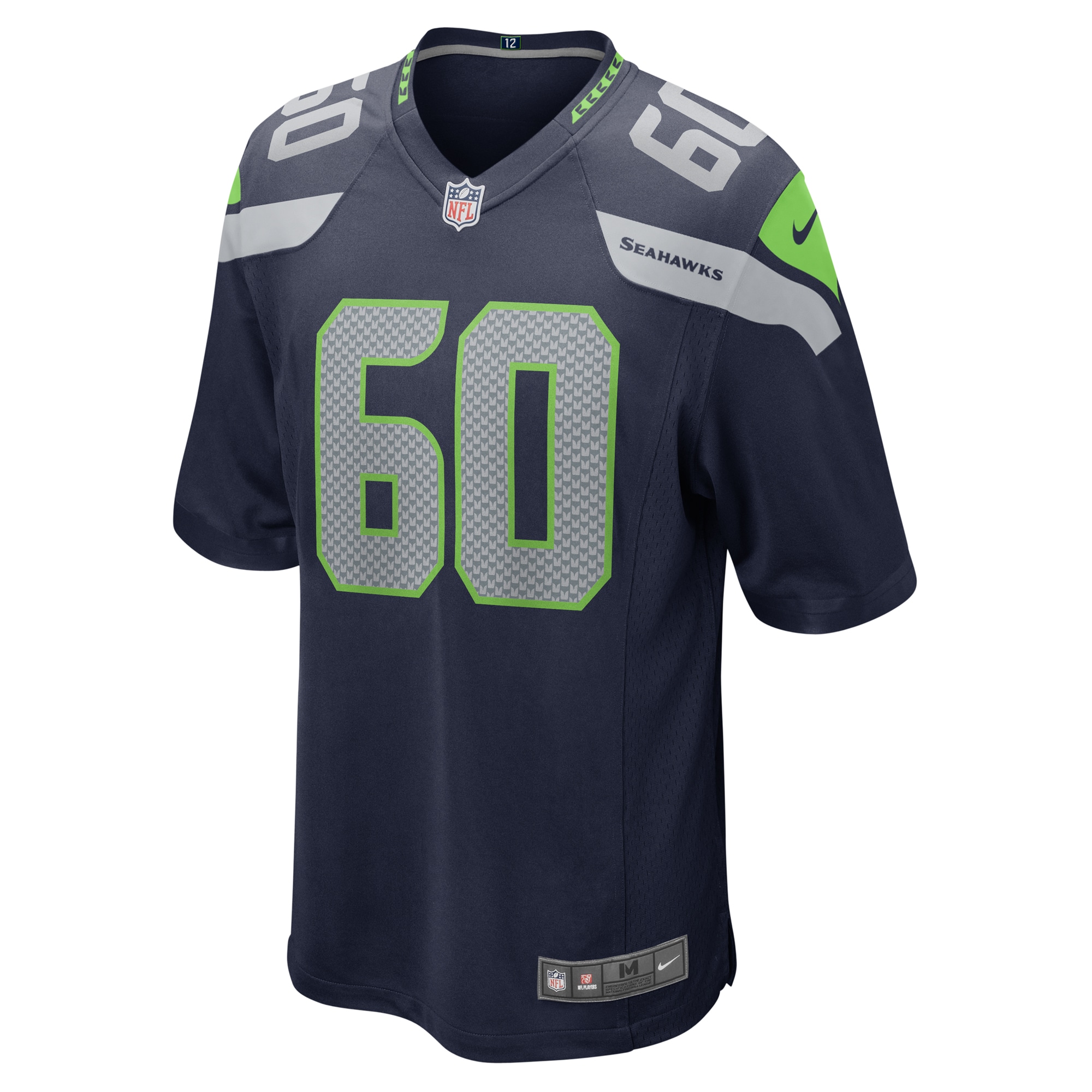 Phil Haynes Seattle SeahawksGame Jersey - College Navy