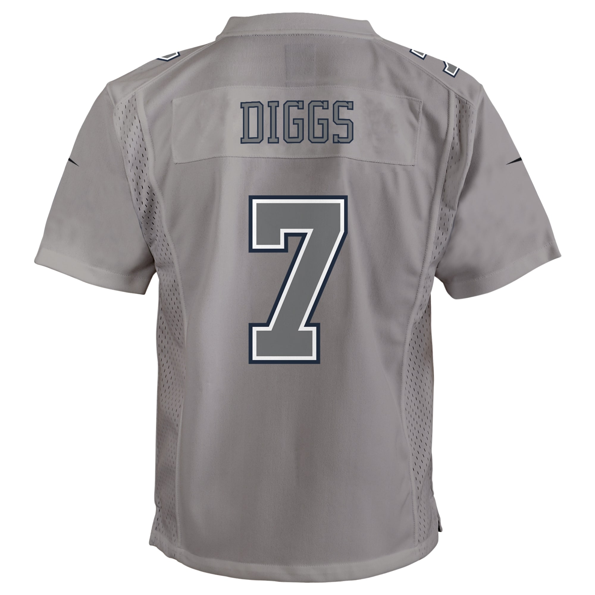 Trevon Diggs Dallas CowboysYouth Atmosphere Game Jersey - Gray