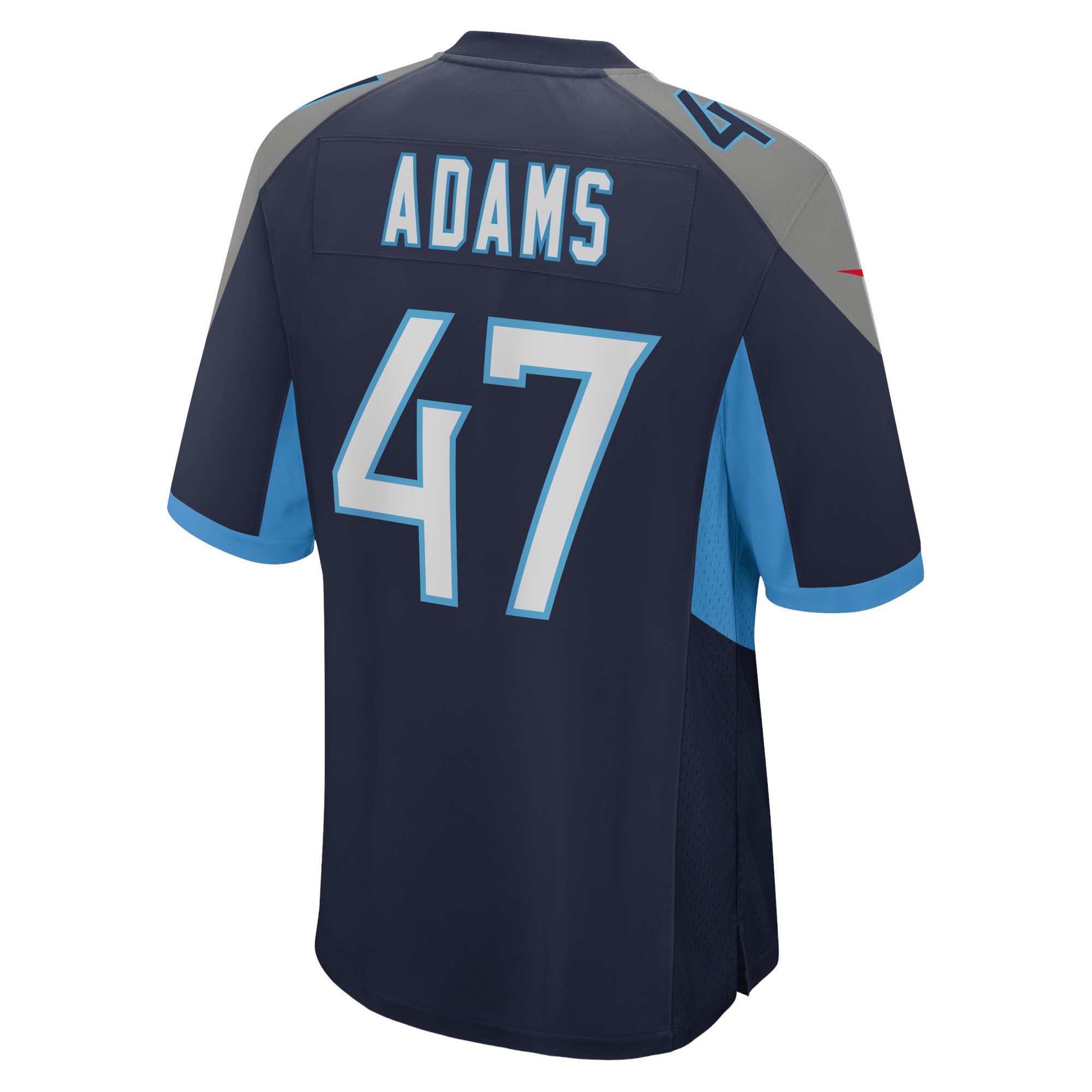 Andrew Adams Tennessee TitansHome Game Player Jersey - Navy