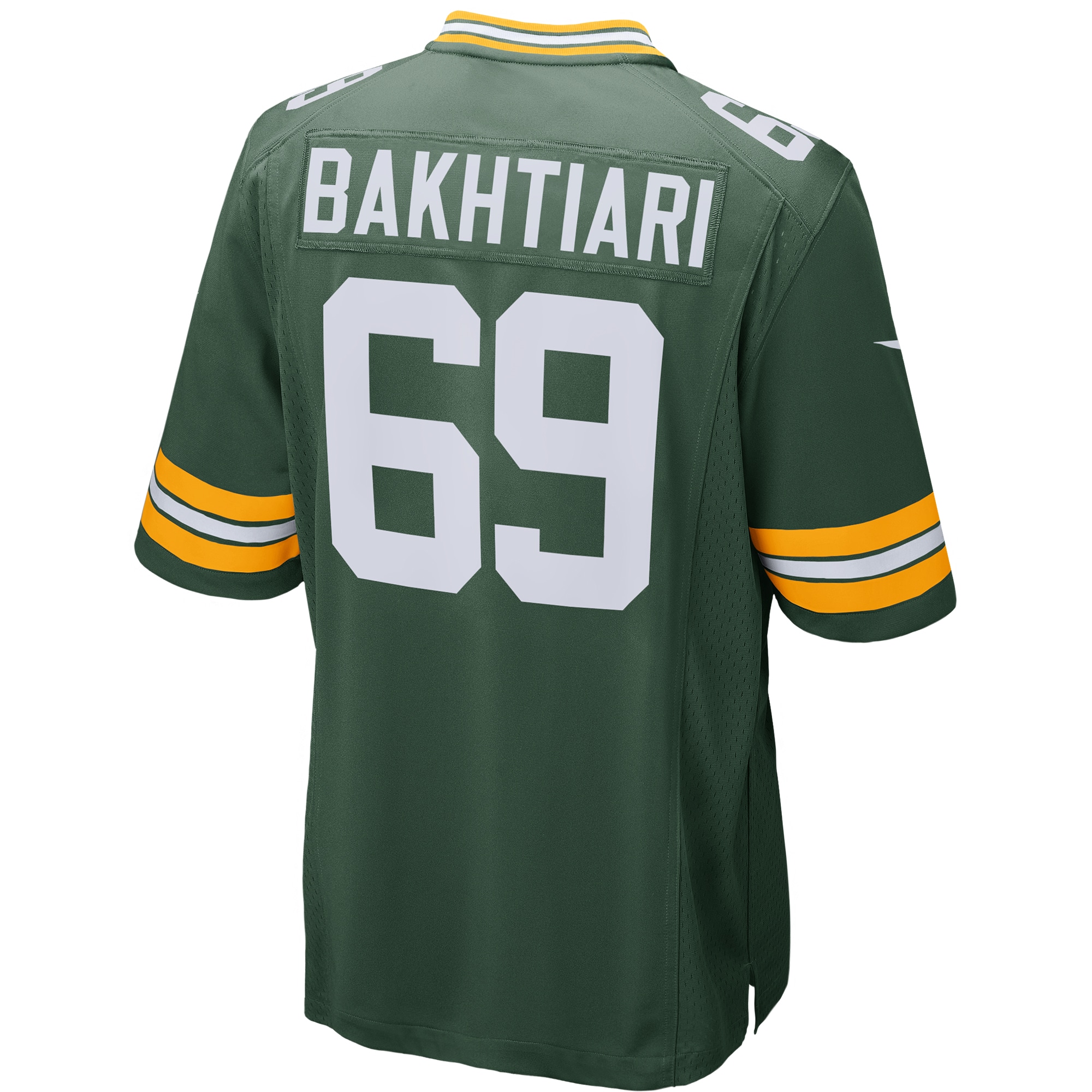 David Bakhtiari Green Bay PackersGame Player Jersey - Green