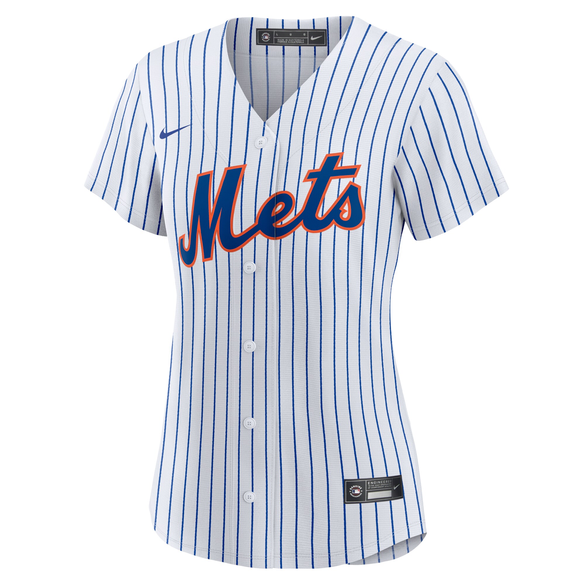 New York Mets Women's Home Replica Team Jersey - White