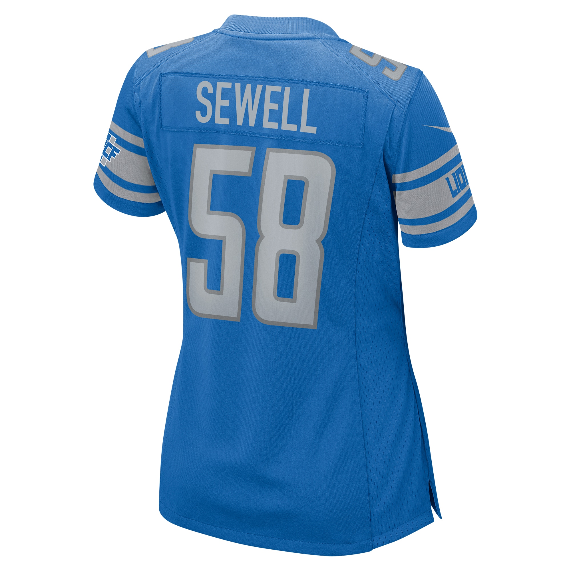 Penei Sewell Detroit Lions Women's Game Jersey - Blue