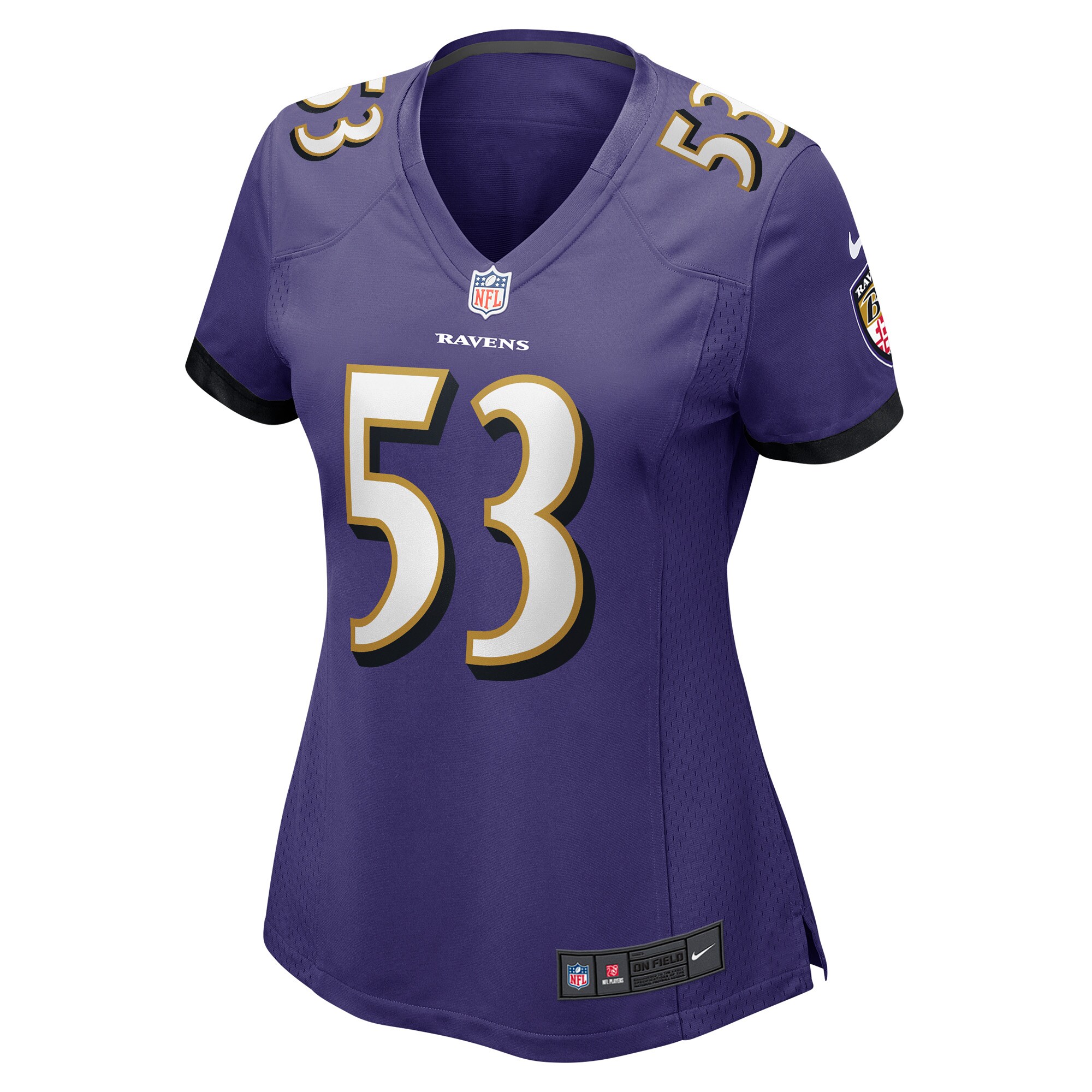 Del'shawn Phillips Baltimore Ravens Women's Game Player Jersey - Purple
