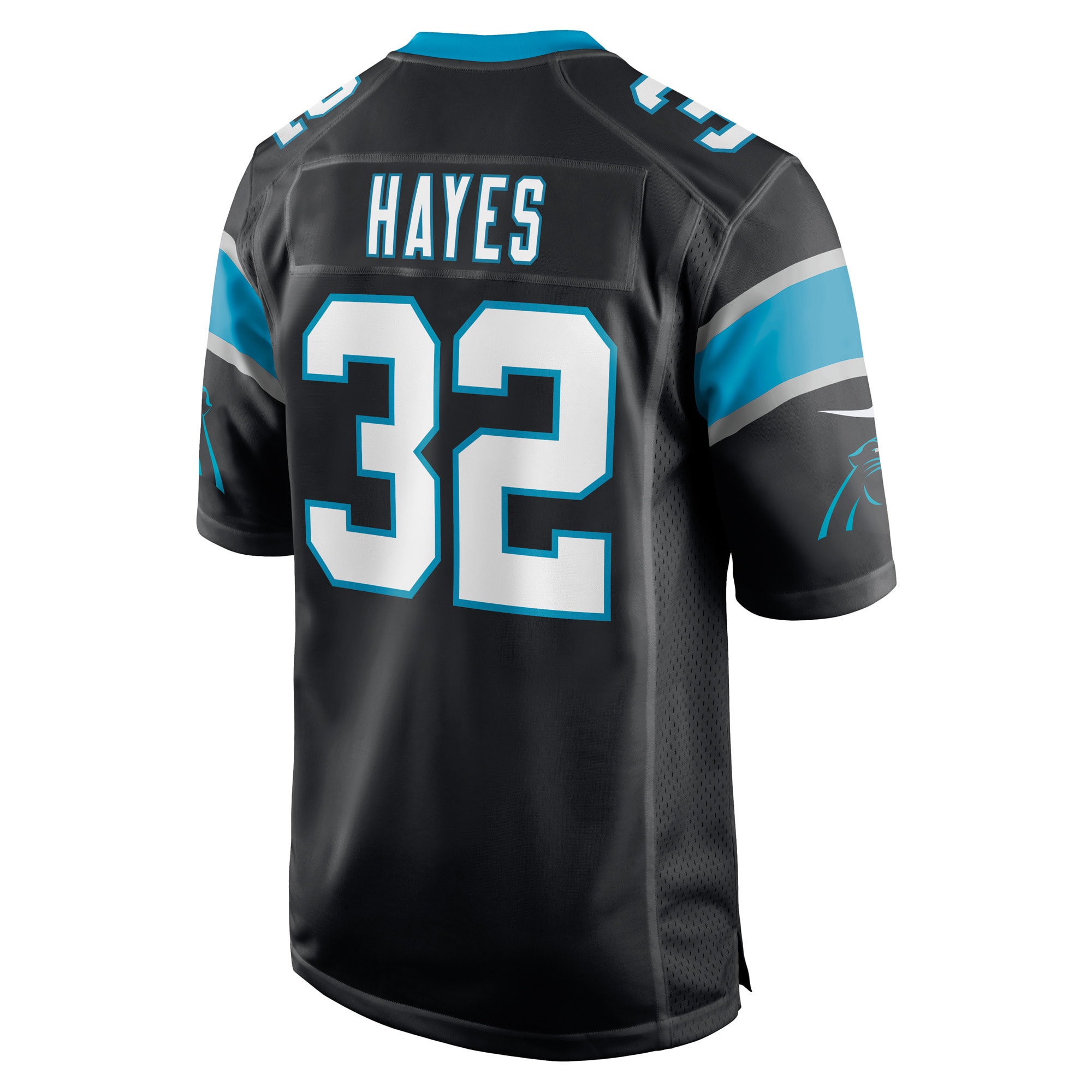 Tae Hayes Carolina PanthersGame Player Jersey - Black