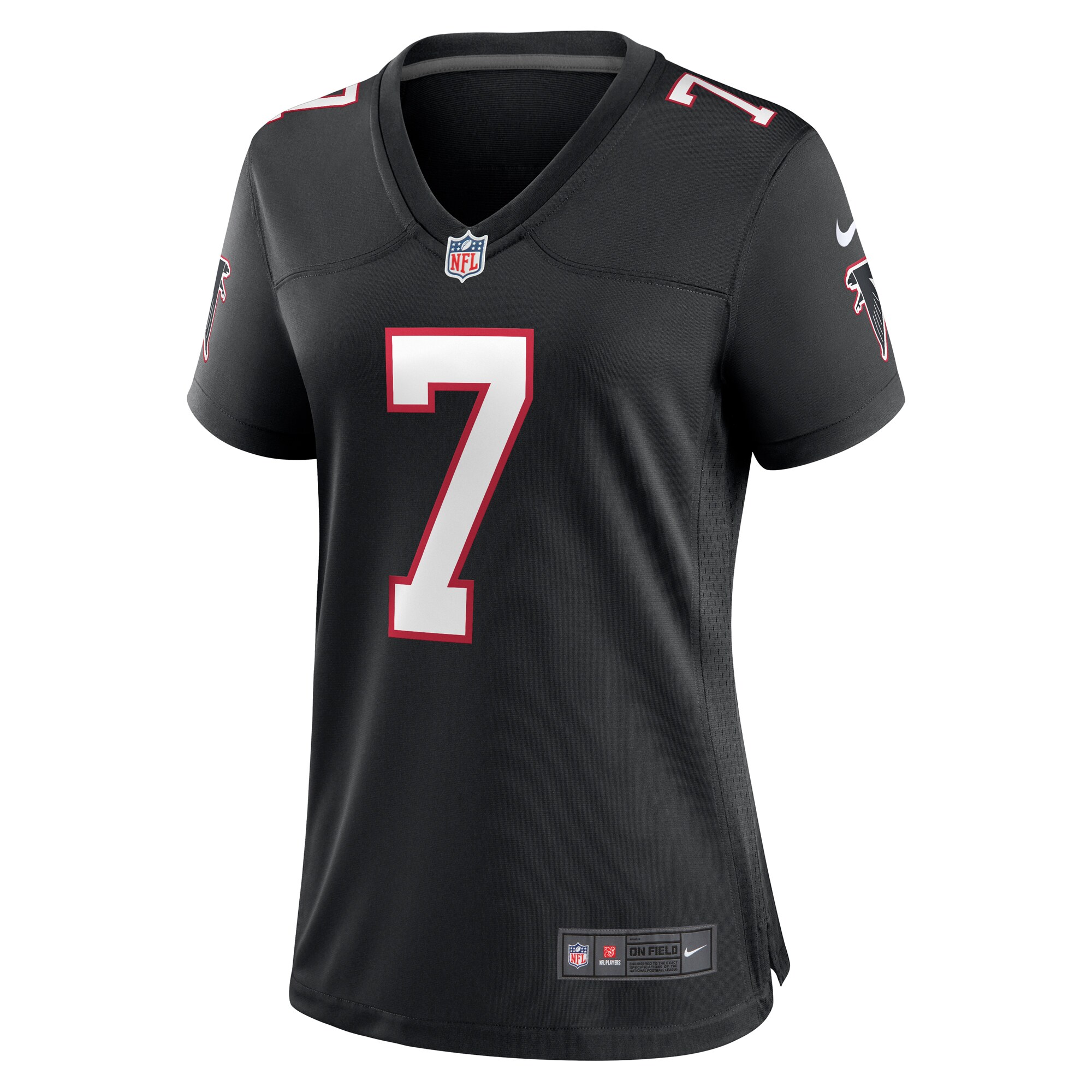 Bijan Robinson Atlanta Falcons Women's Alternate Game Jersey - Black