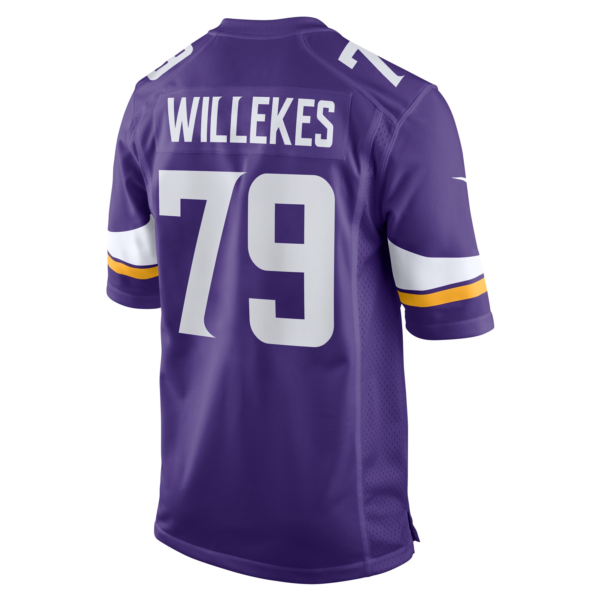 Kenny Willekes Minnesota VikingsGame Jersey - Purple