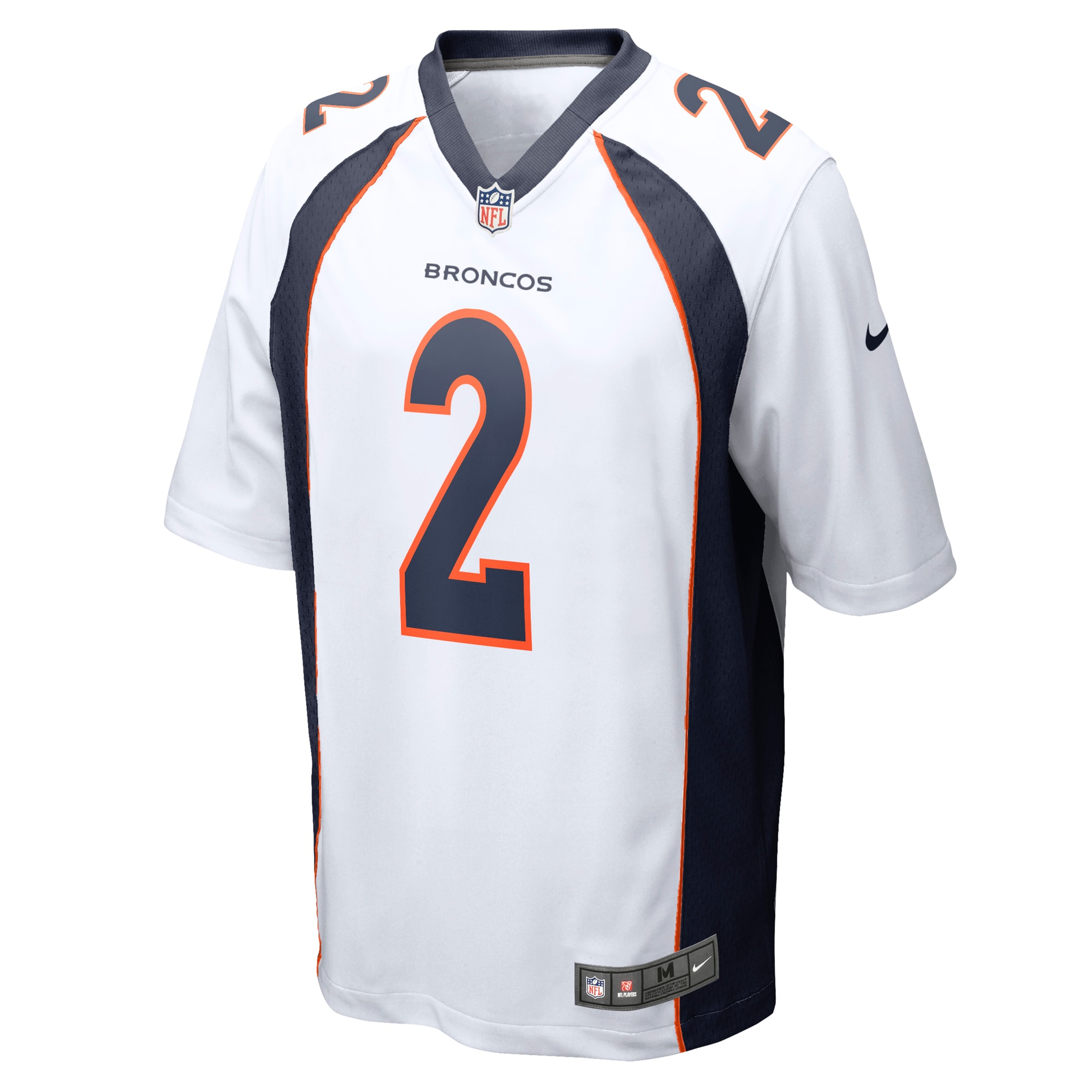 Patrick Surtain II Denver Broncos Game Jersey - White