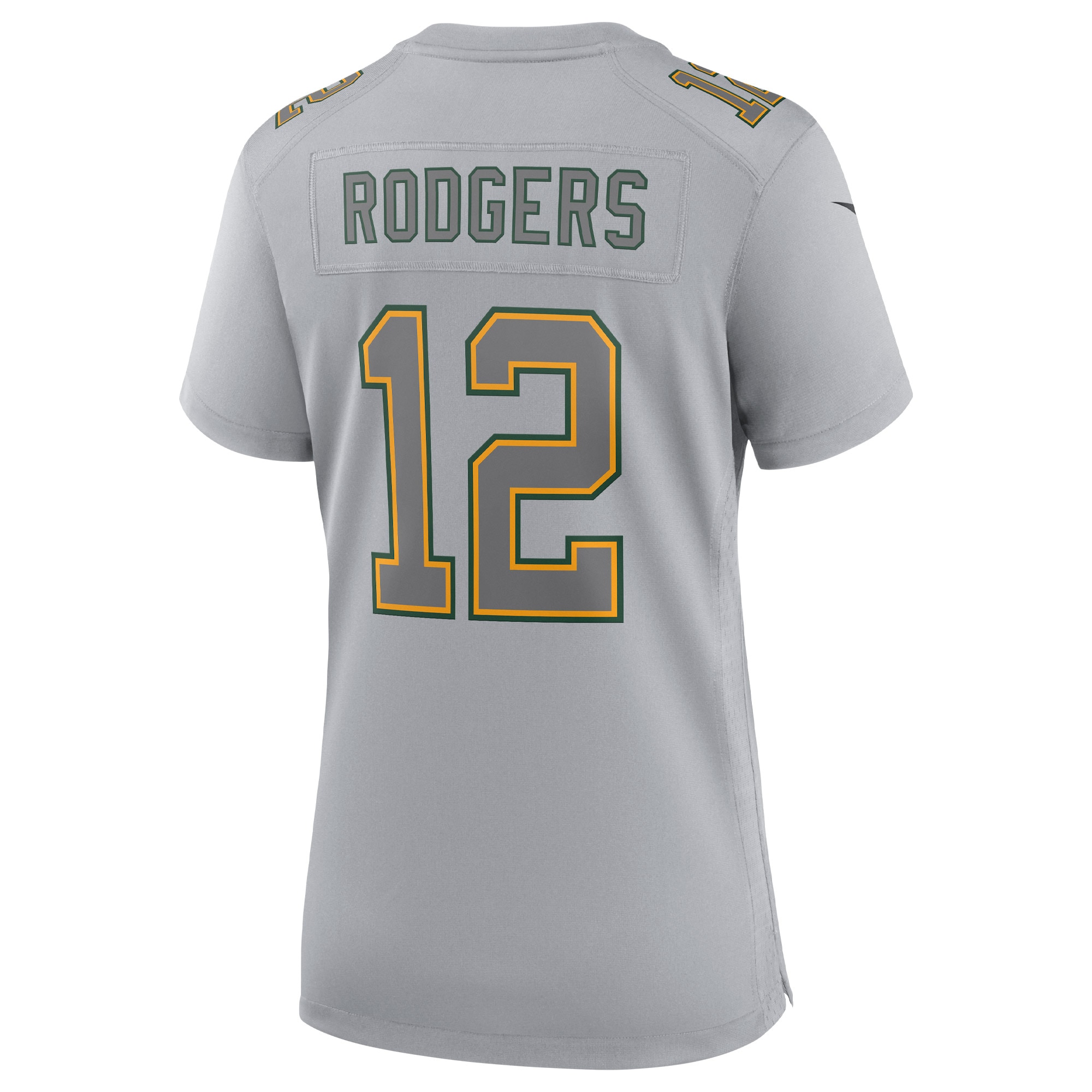 Aaron Rodgers Green Bay Packers Women's Atmosphere Fashion Game Jersey - Gray