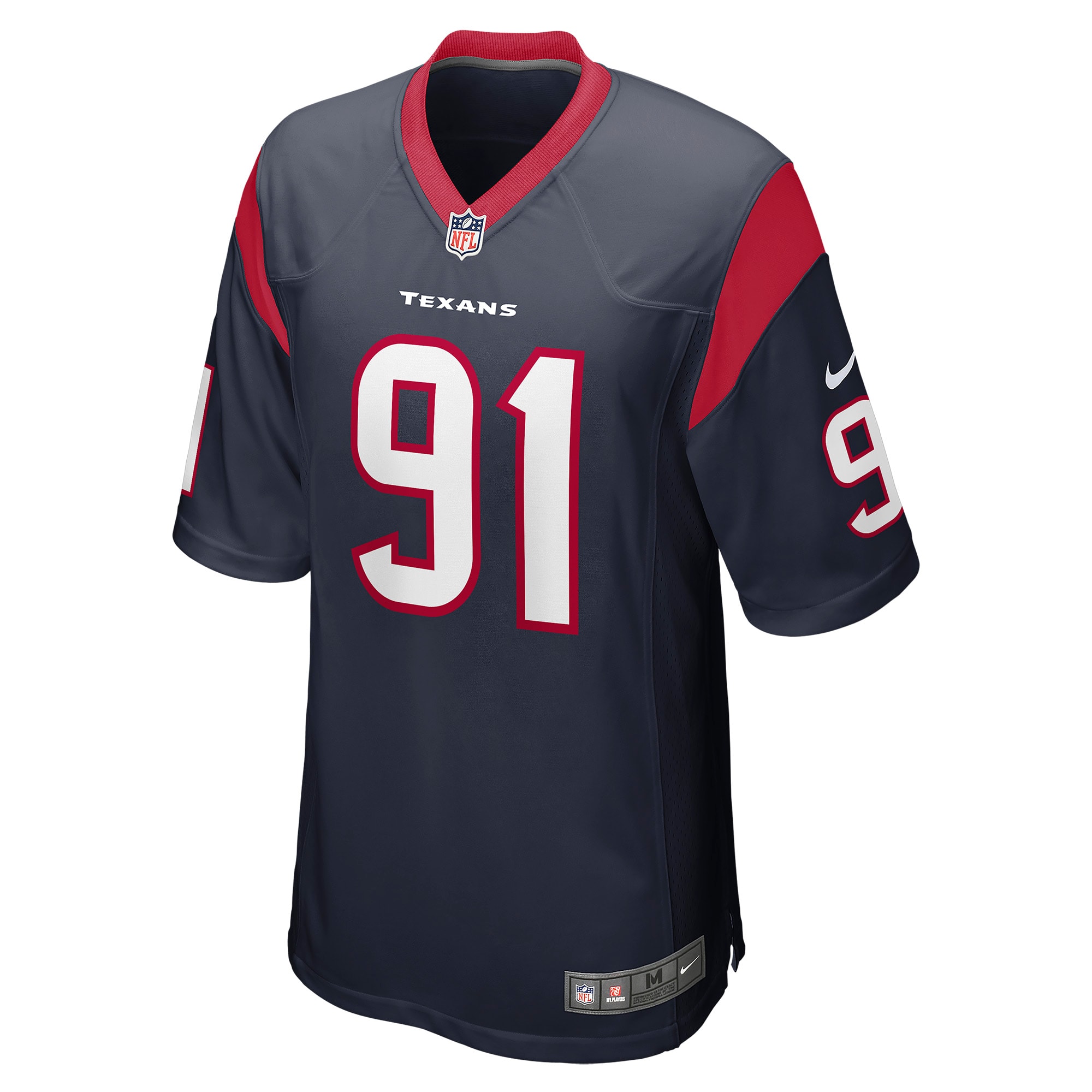 Roy Lopez Houston TexansPlayer Game Jersey - Navy