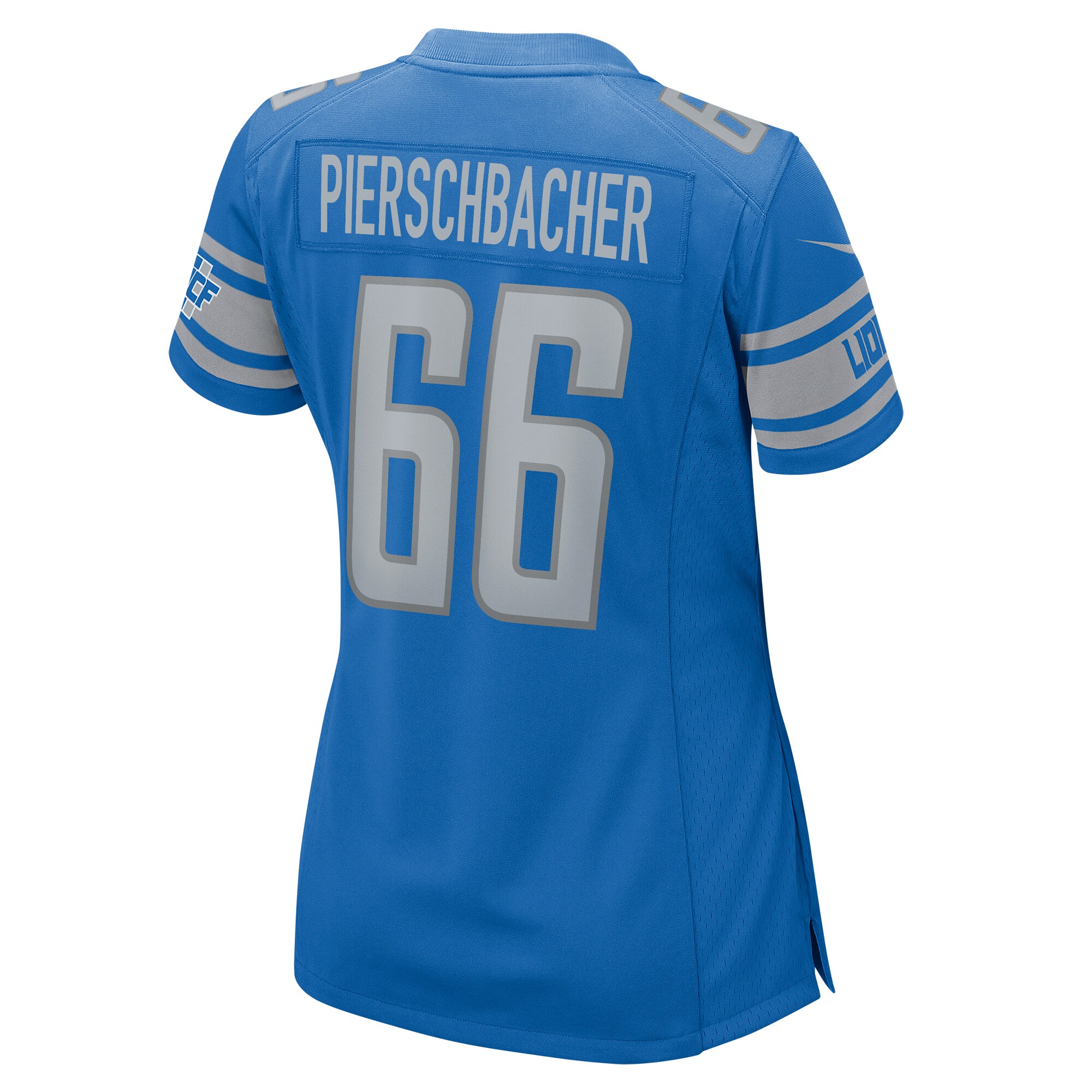 Ross Pierschbacher Detroit Lions Women's Home Game Player Jersey - Blue