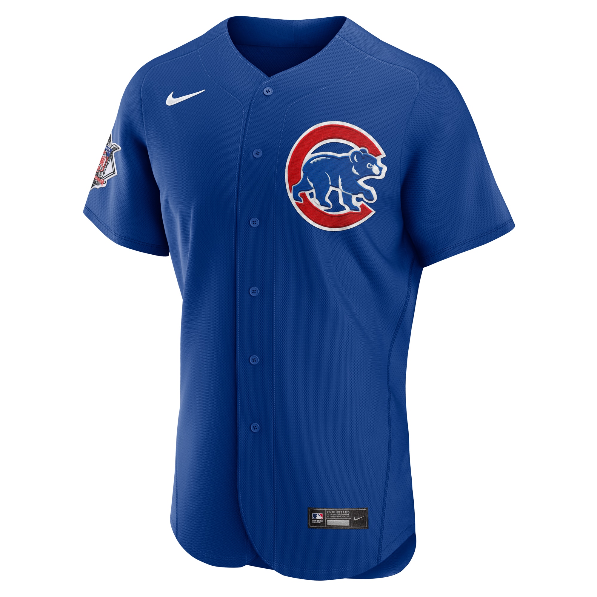 Chicago CubsAlternate Authentic Custom Jersey - Royal