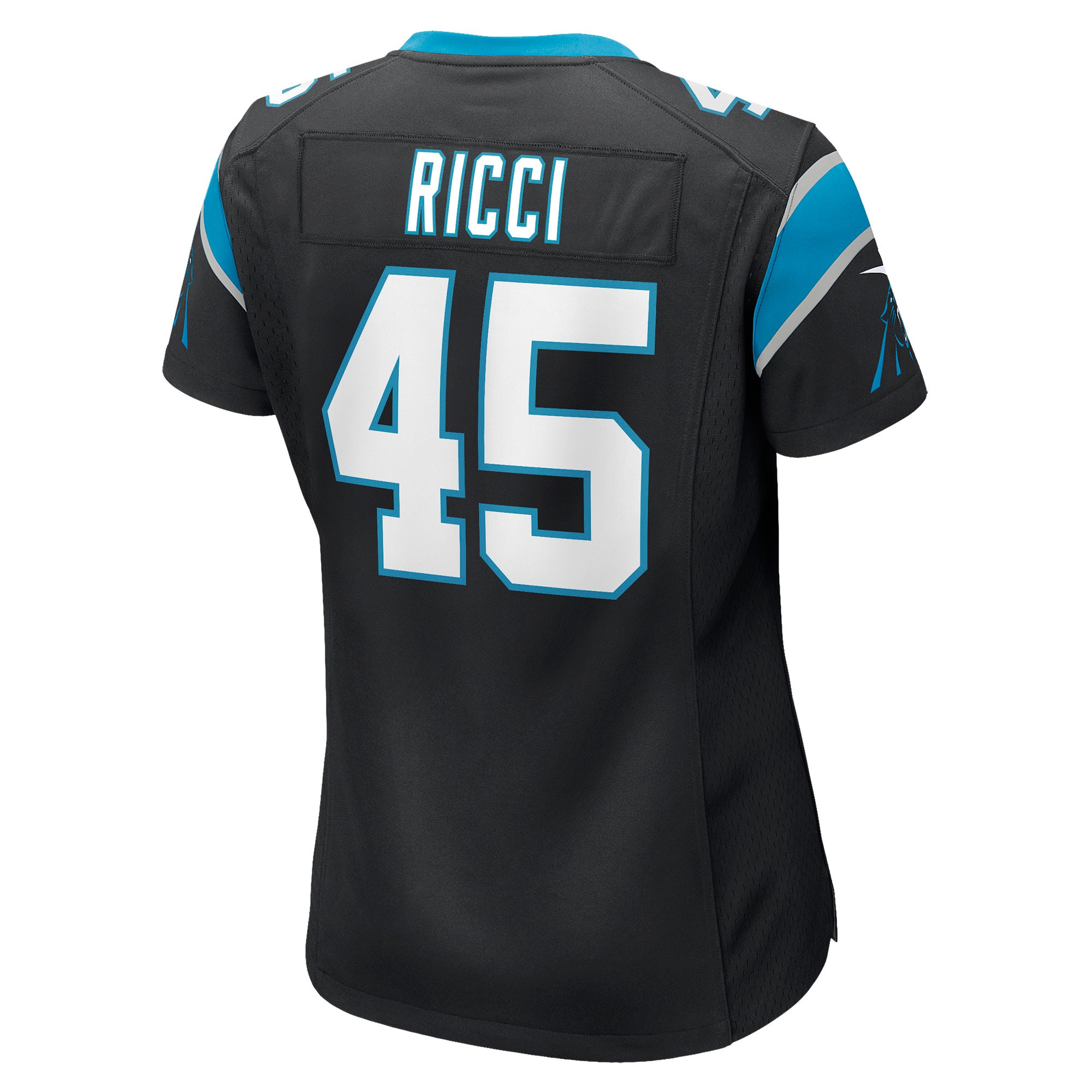 Giovanni Ricci Carolina Panthers Women's Player Game Jersey - Black