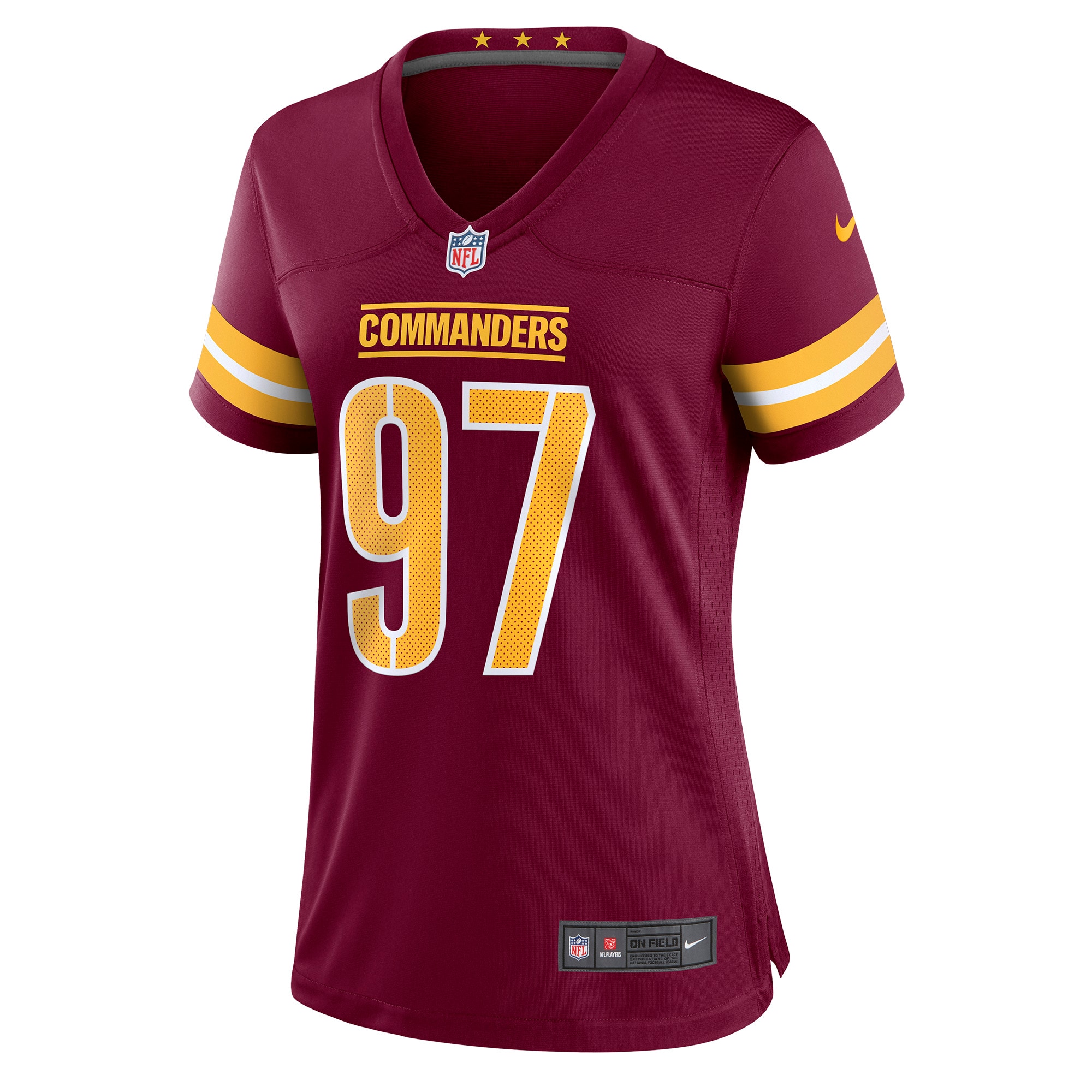 Efe Obada Washington Commanders Women's Game Jersey - Burgundy