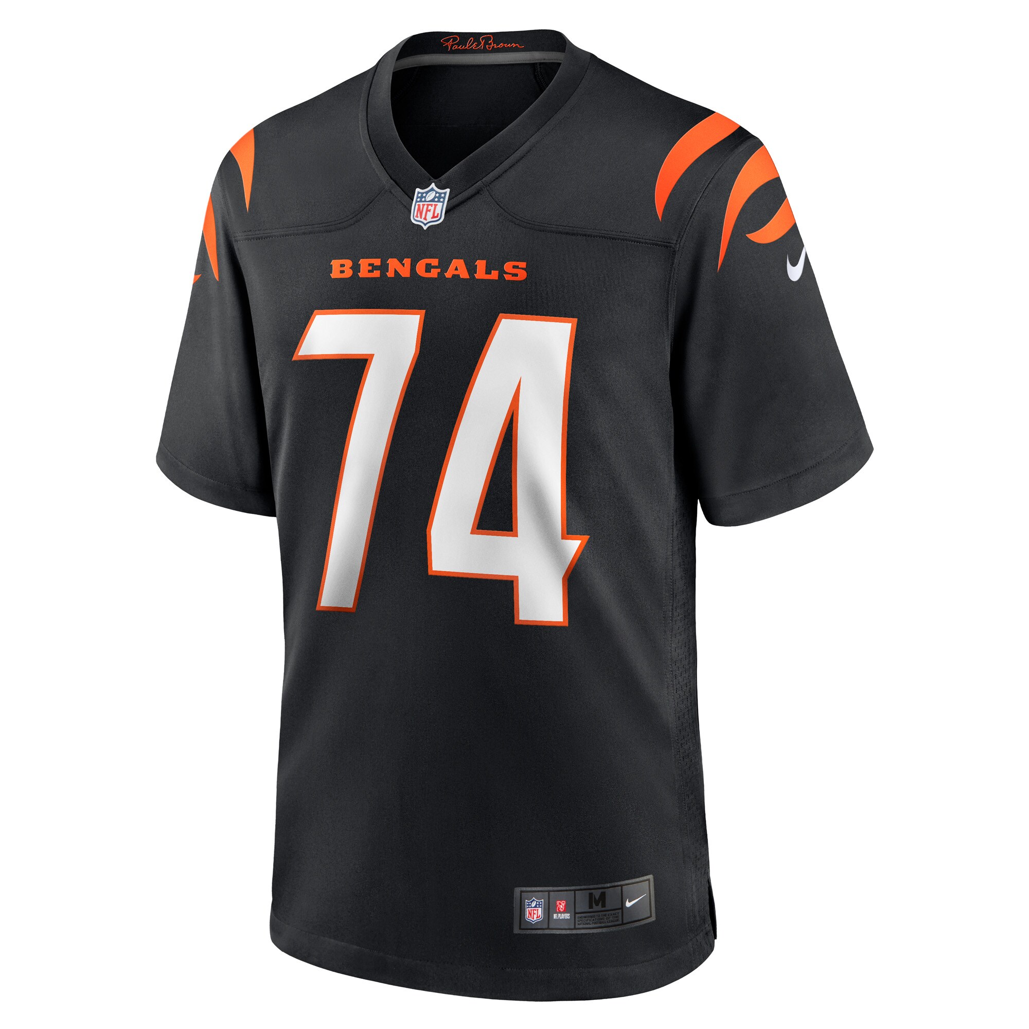 Max Scharping Cincinnati BengalsGame Player Jersey - Black