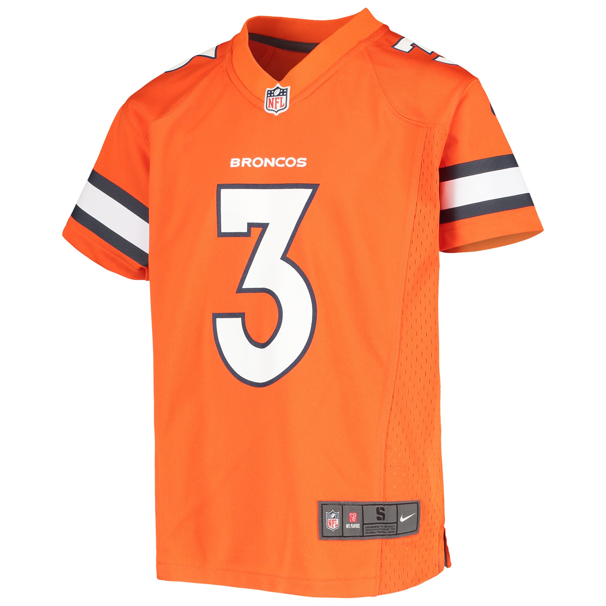 Russell Wilson Denver BroncosYouth Alternate Game Jersey - Orange