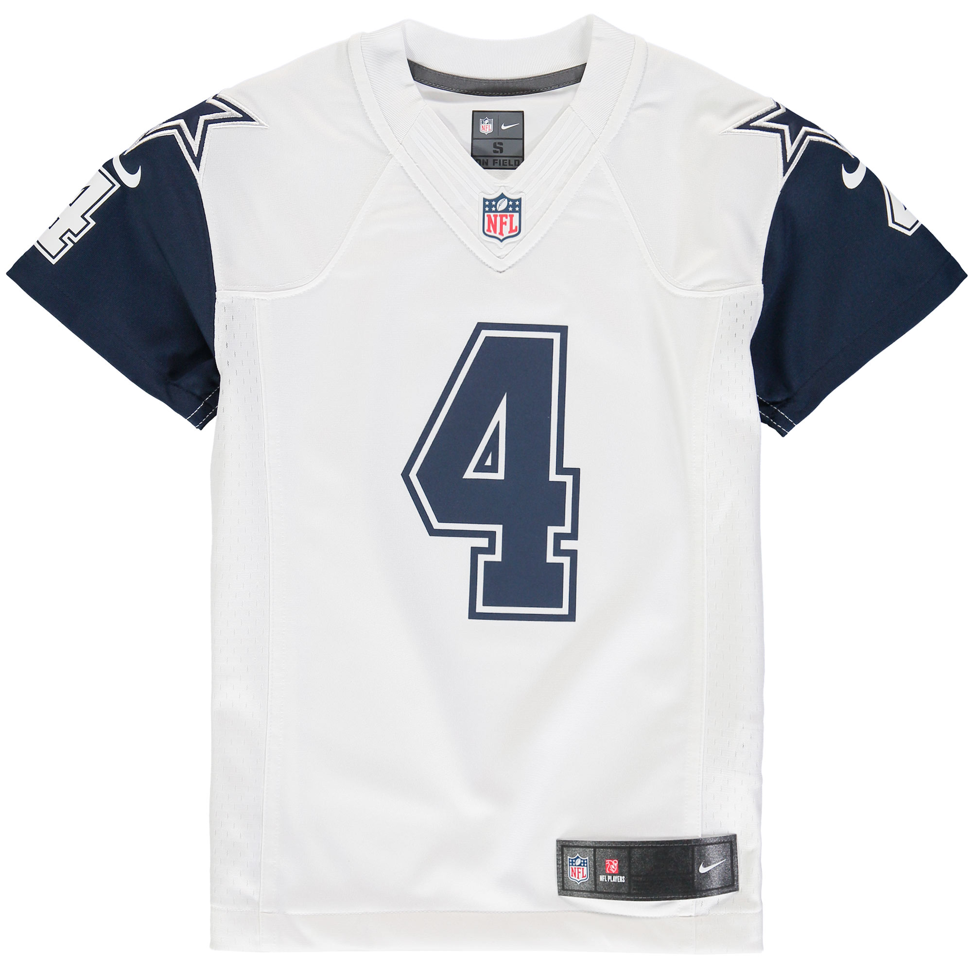 Dak Prescott Dallas CowboysYouth Color Rush Game Jersey - White