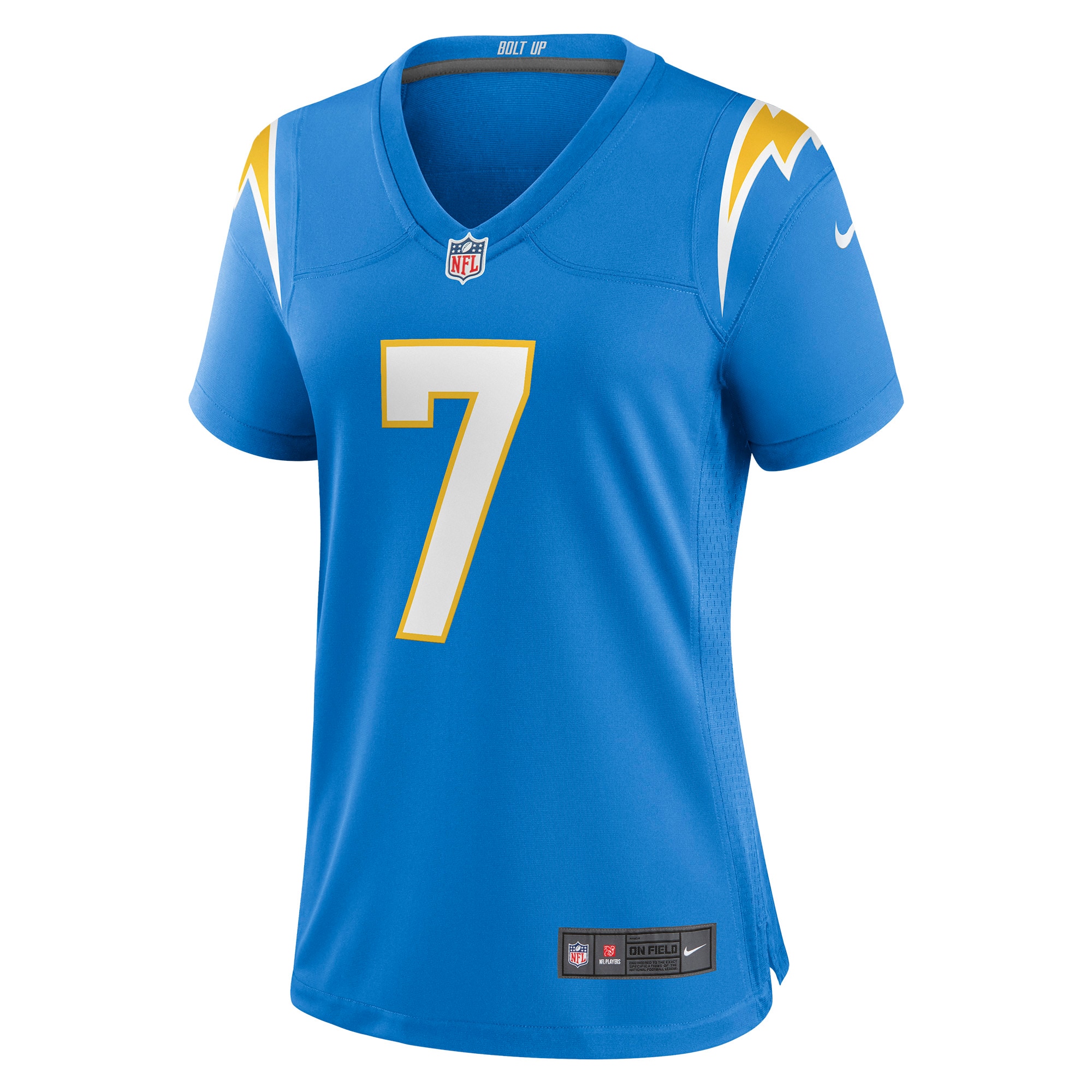 Gerald Everett Los Angeles Chargers Women's Player Game Jersey - Powder Blue
