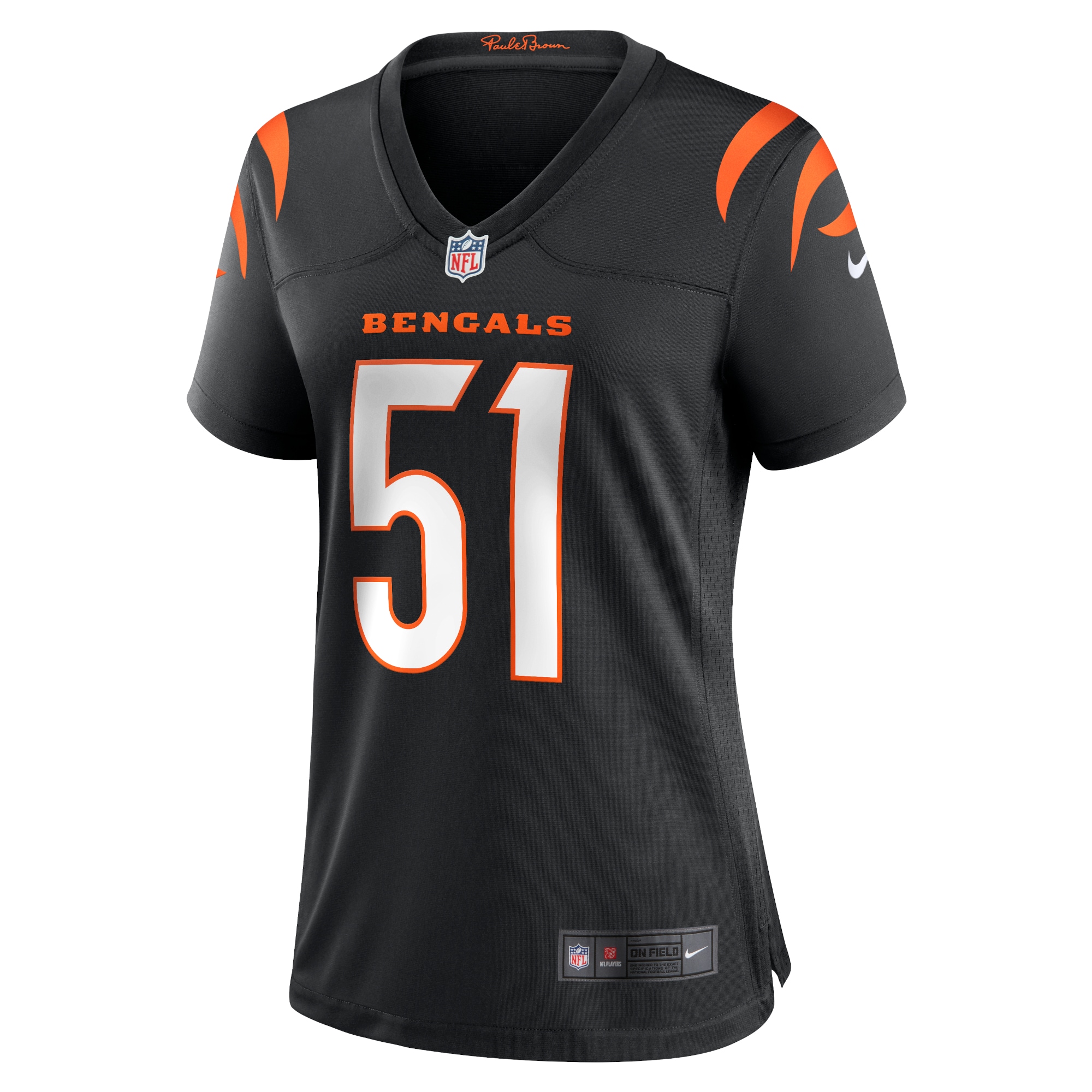 Markus Bailey Cincinnati Bengals  Women'sGame Jersey - Black