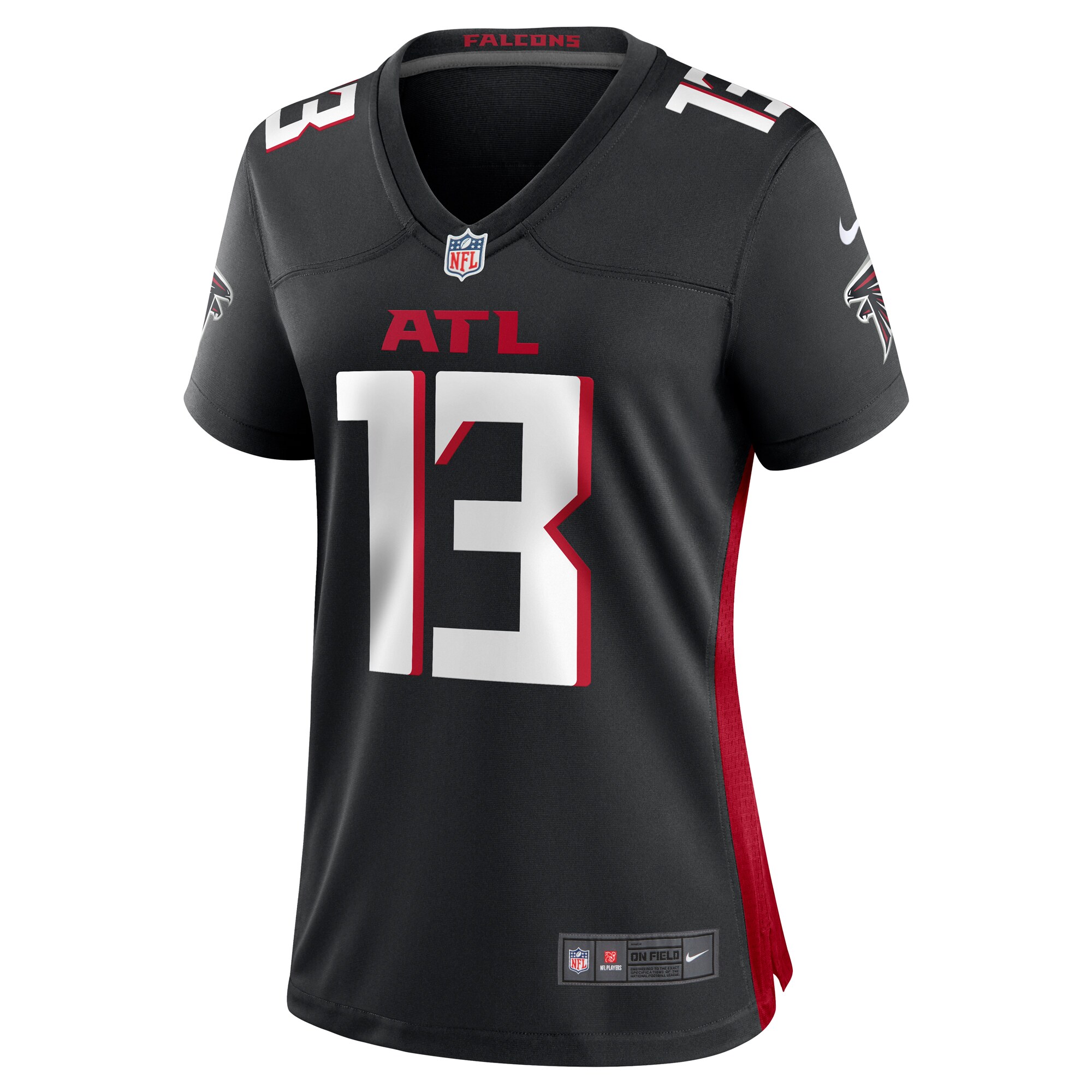 Jared Bernhardt Atlanta Falcons Women's Player Game Jersey - Black