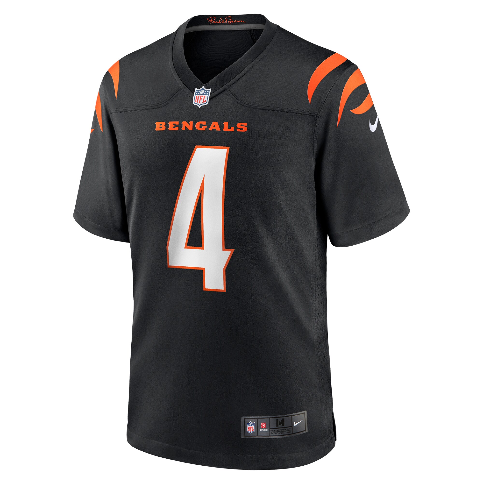 Drue Chrisman Cincinnati BengalsGame Jersey - Black