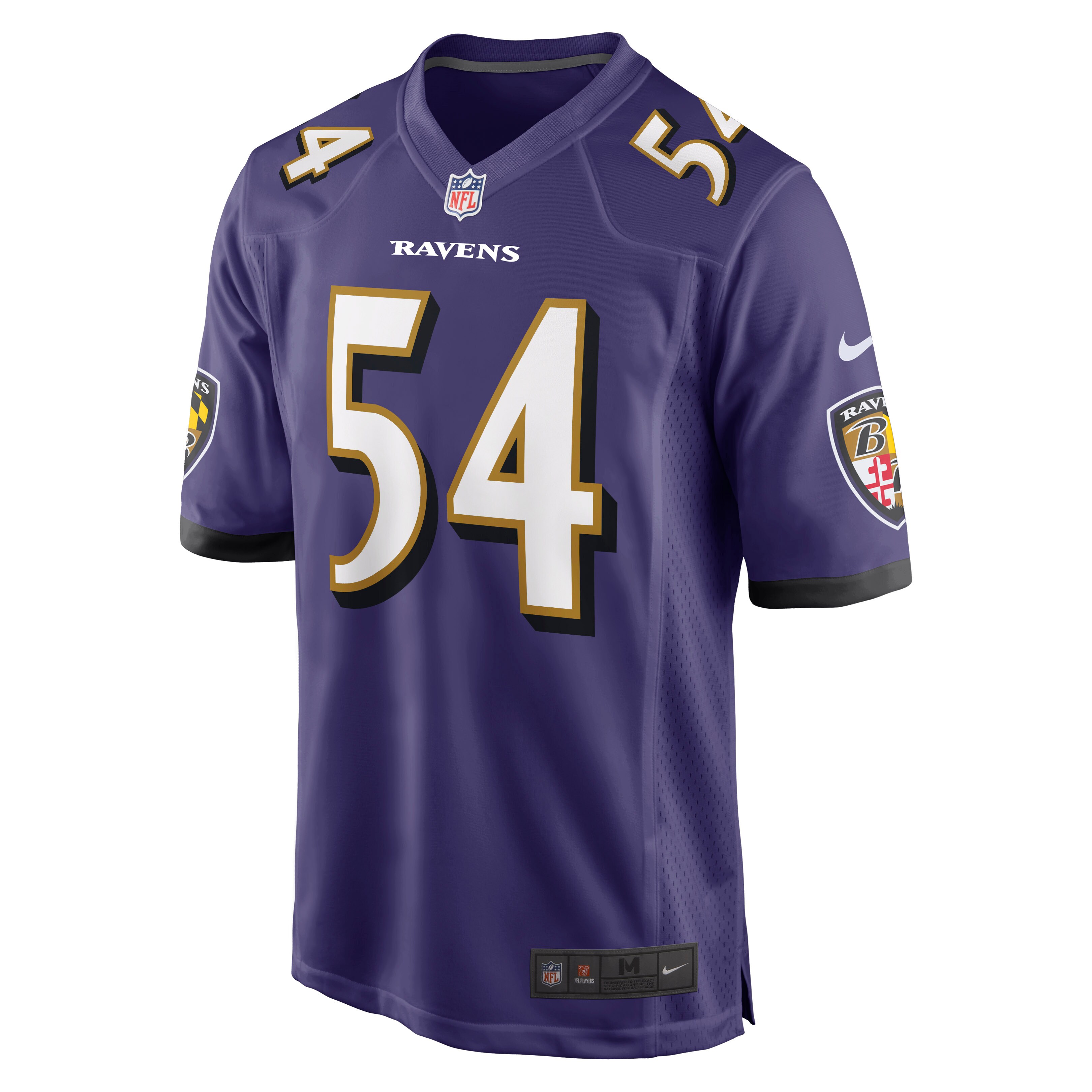 Tyus Bowser Baltimore RavensGame Player Jersey - Purple