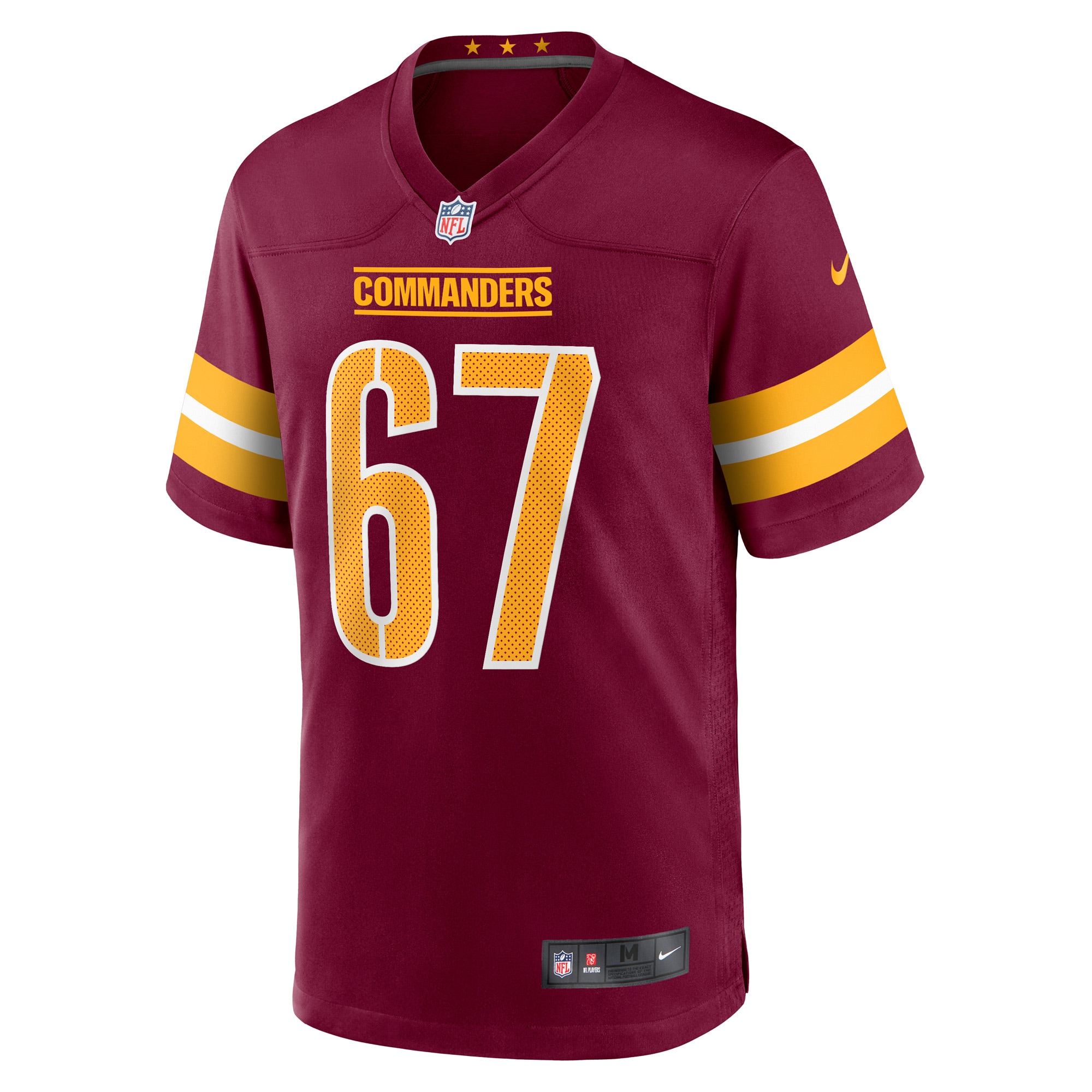 Aaron Monteiro Washington CommandersGame Player Jersey - Burgundy