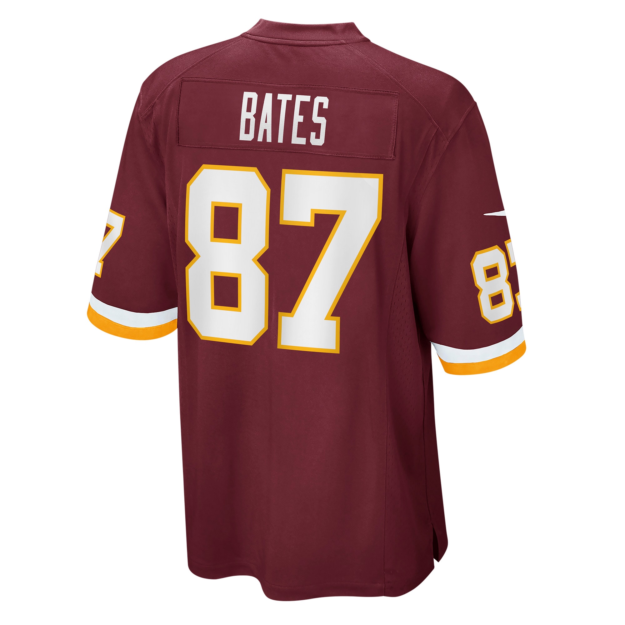 John Bates Washington Football TeamGame Jersey - Burgundy