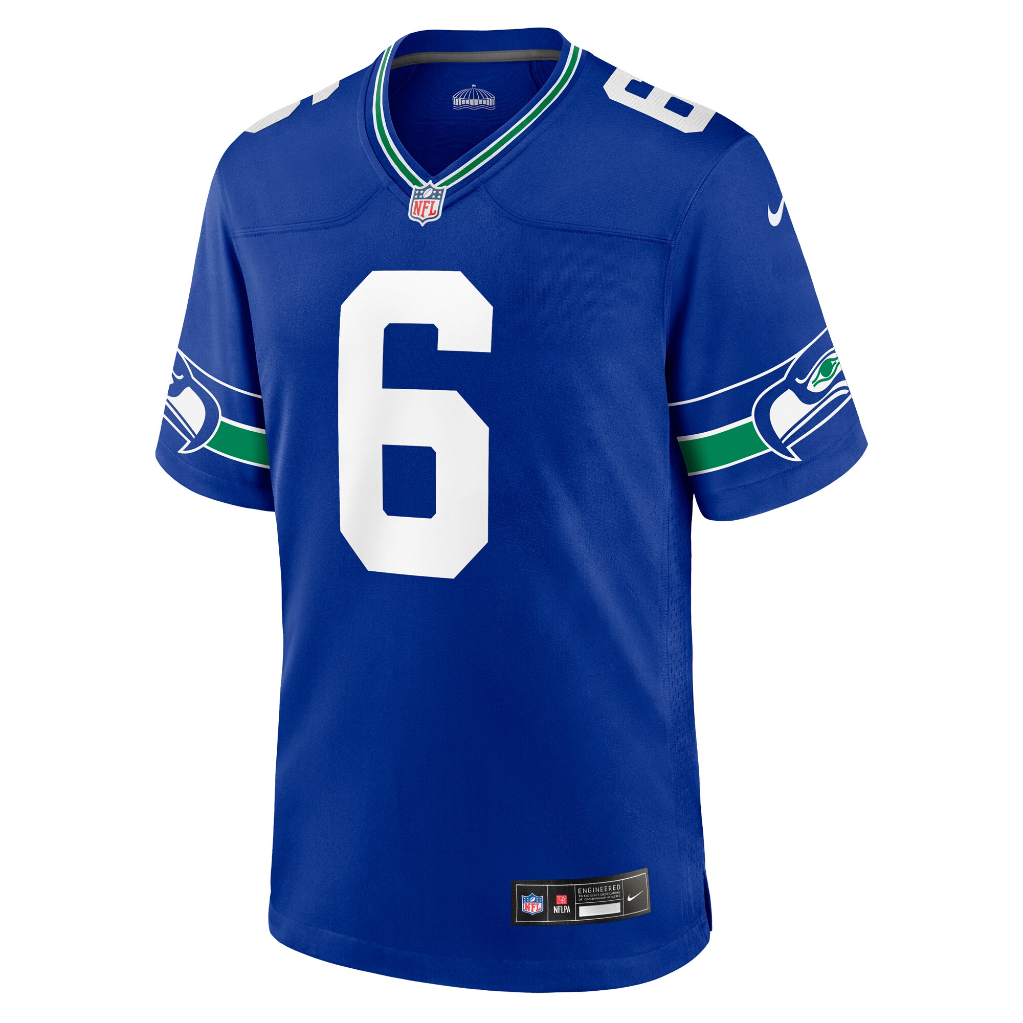 Quandre Diggs Seattle SeahawksThrowback Player Game Jersey - Royal