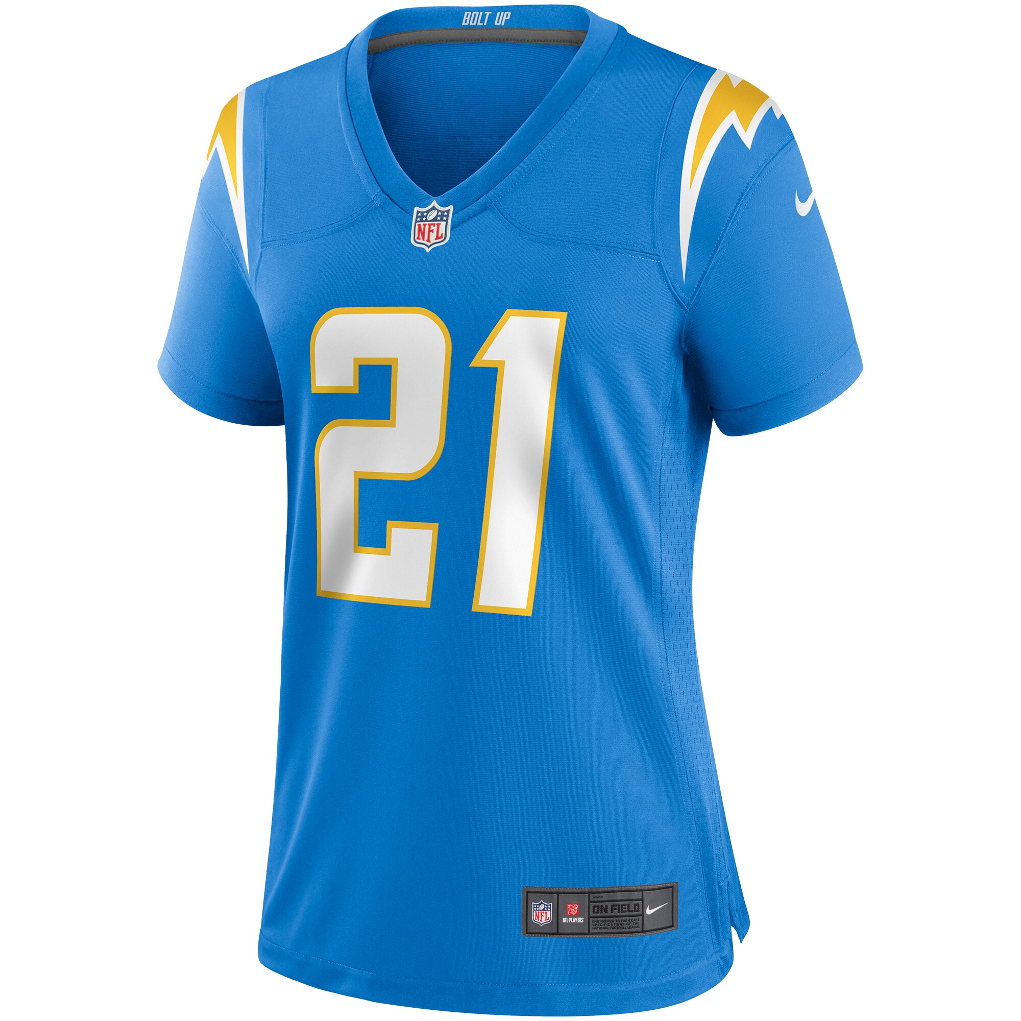 John Hadl Los Angeles Chargers Women's Game Retired Player Jersey - Powder Blue