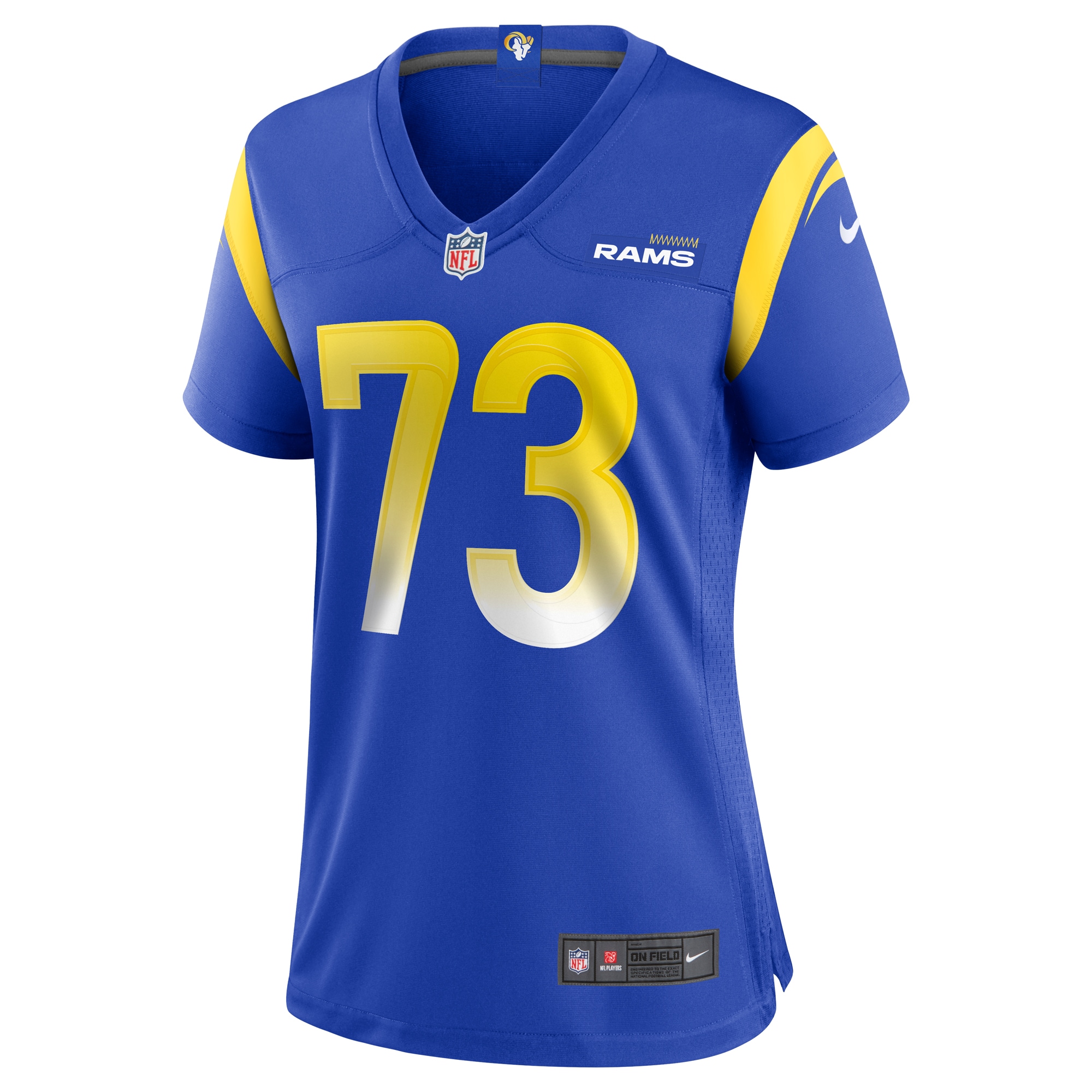 David Edwards Los Angeles Rams Women's Game Jersey - Royal