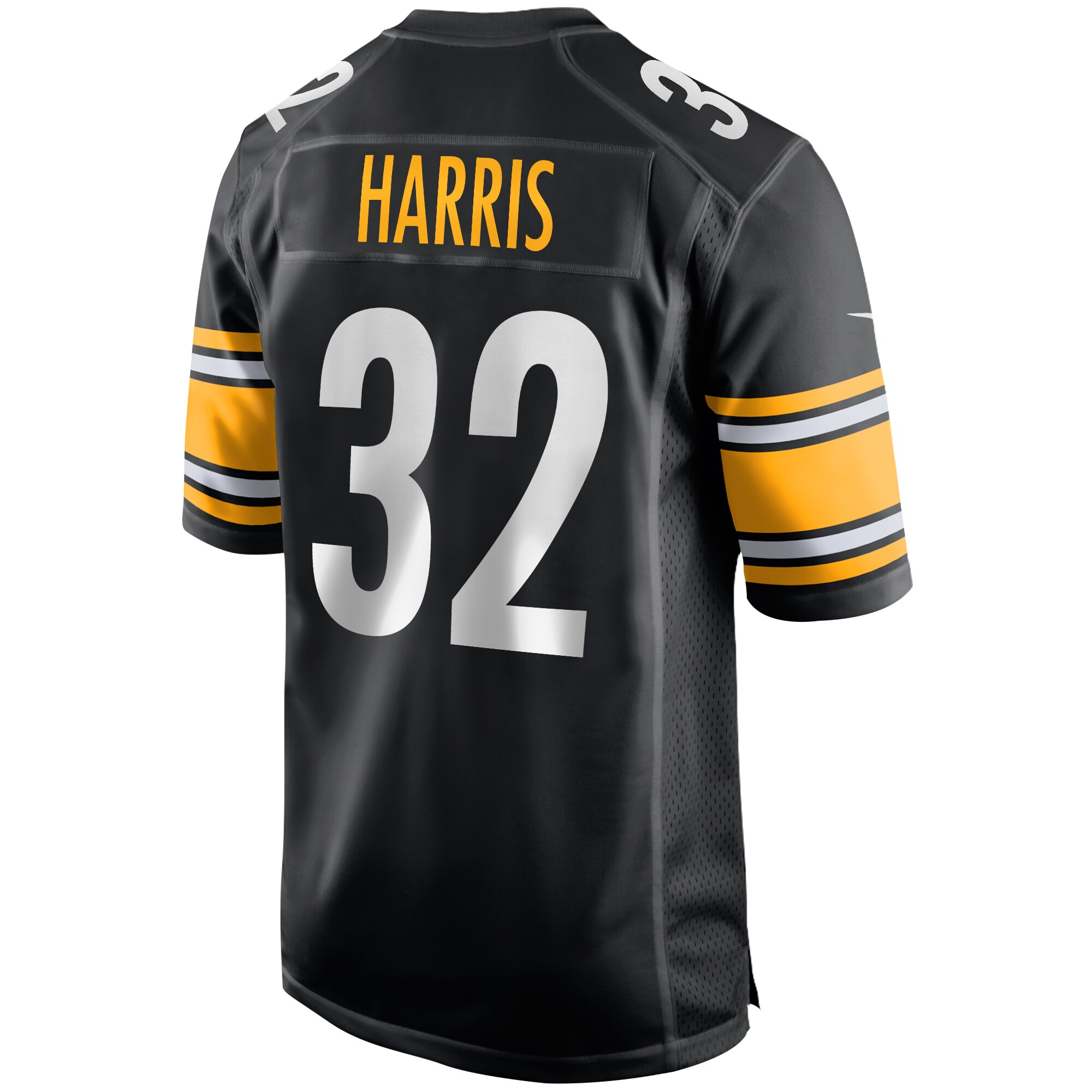 Franco Harris Pittsburgh SteelersGame Retired Player Jersey - Black
