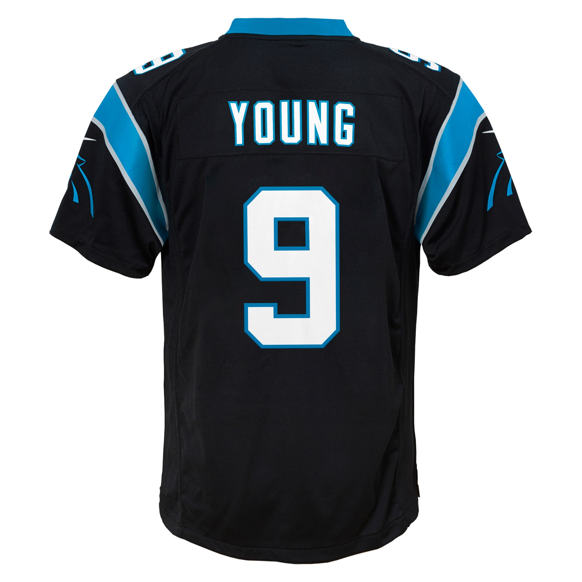 Bryce Young Carolina PanthersYouth 2023 NFL Draft First Round Pick Game Jersey - Black