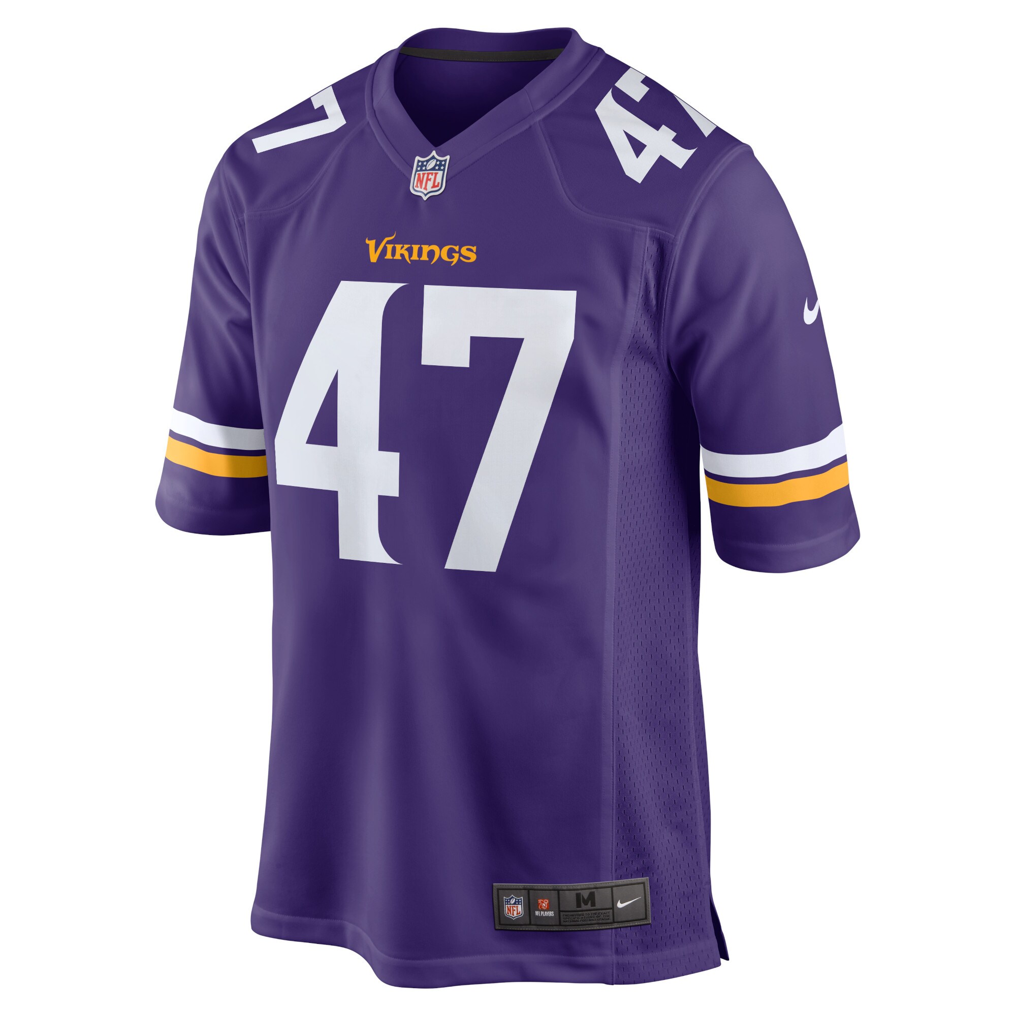 William Kwenkeu Minnesota VikingsHome Game Player Jersey - Purple