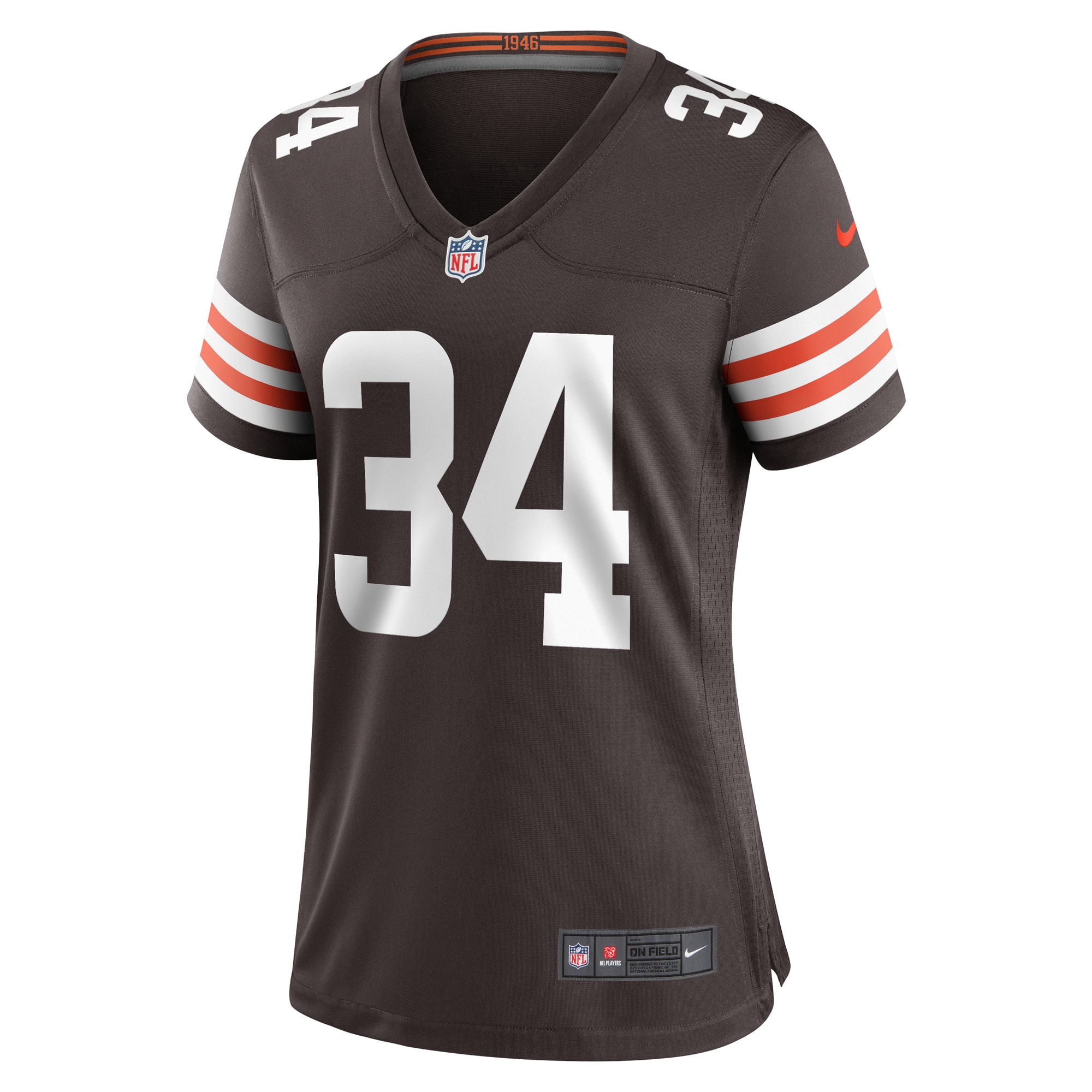 Jerome Ford Cleveland Browns Women's Game Player Jersey - Brown