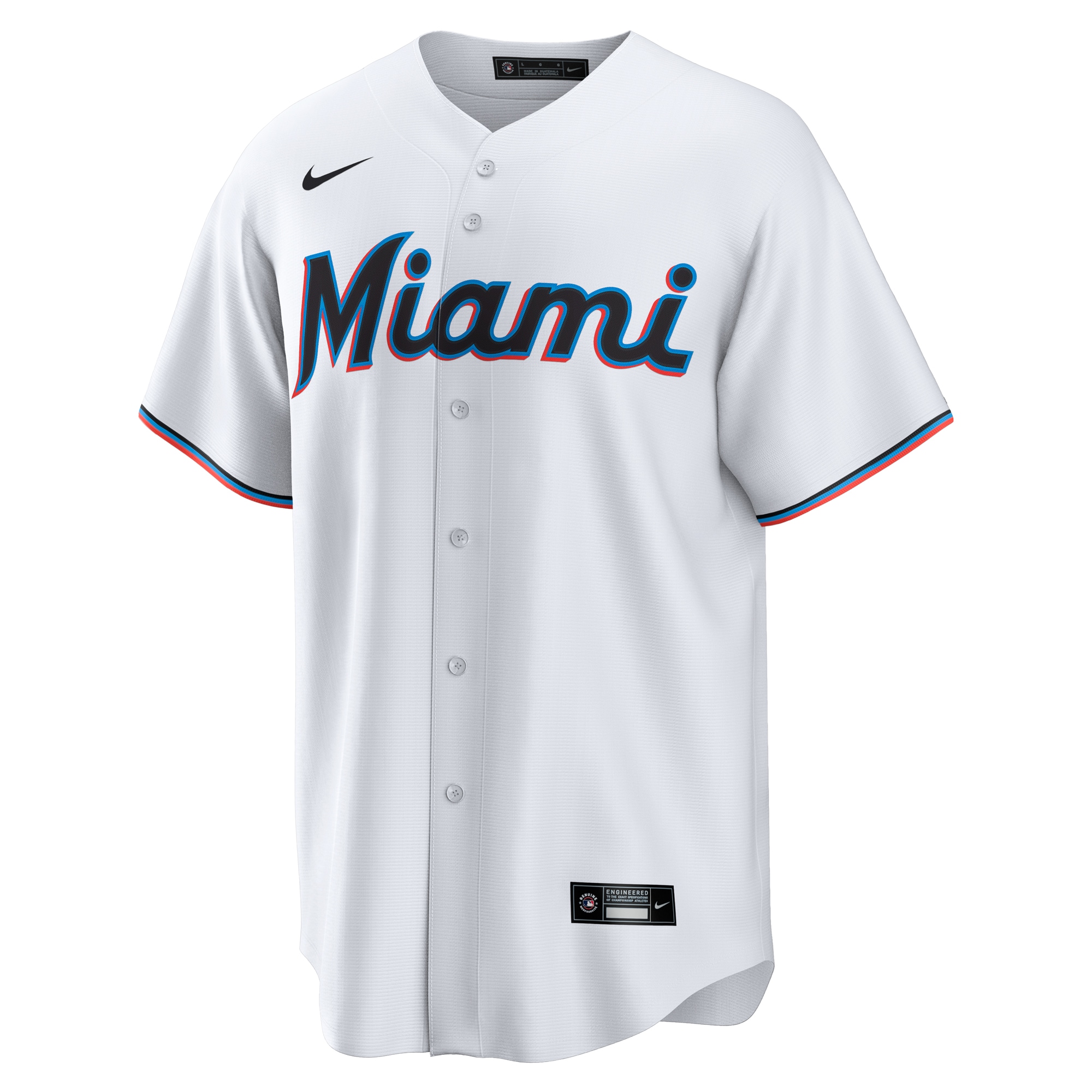 Luis Arraez Miami MarlinsHome Replica Player Jersey - White