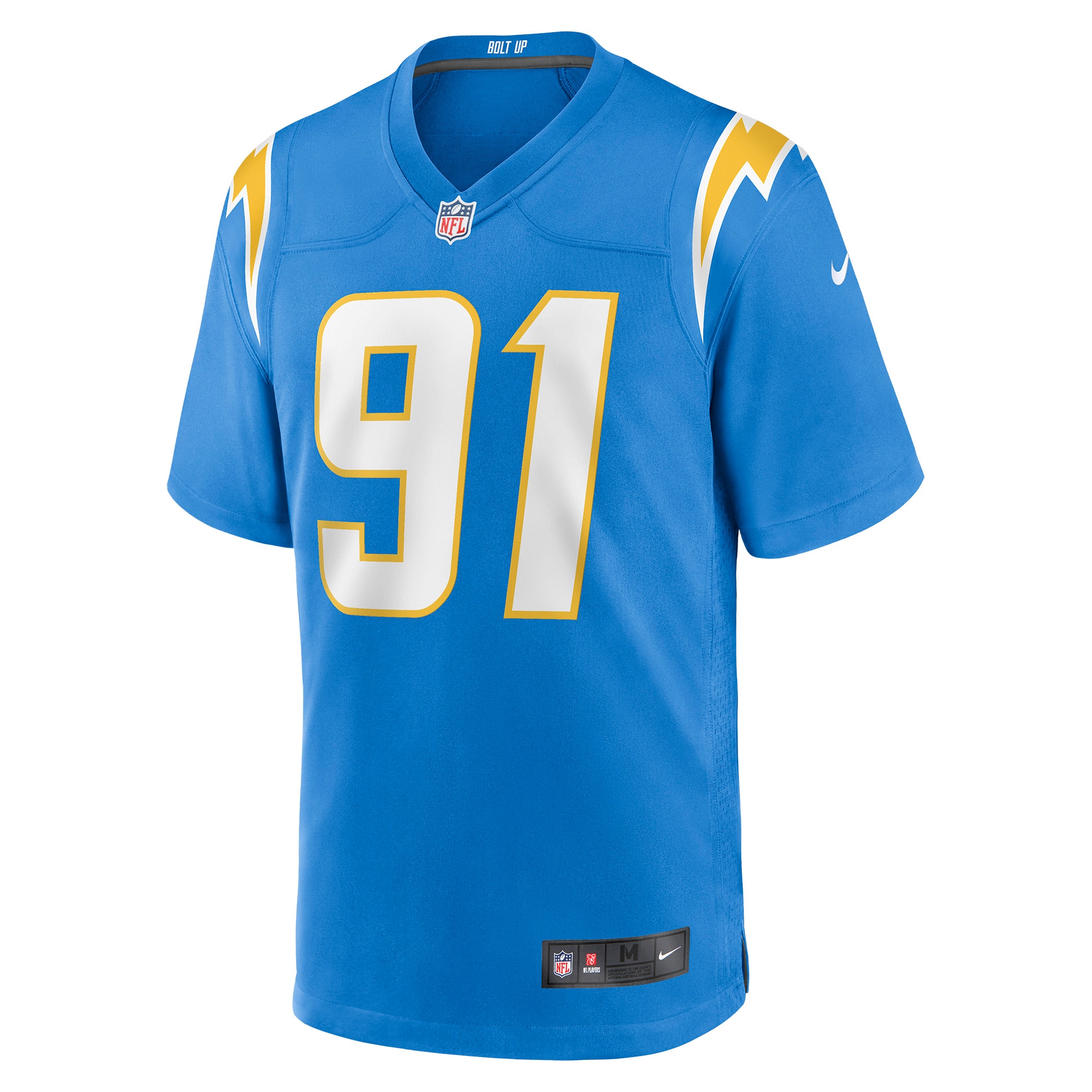Forrest Merrill Los Angeles ChargersPlayer Game Jersey - Powder Blue