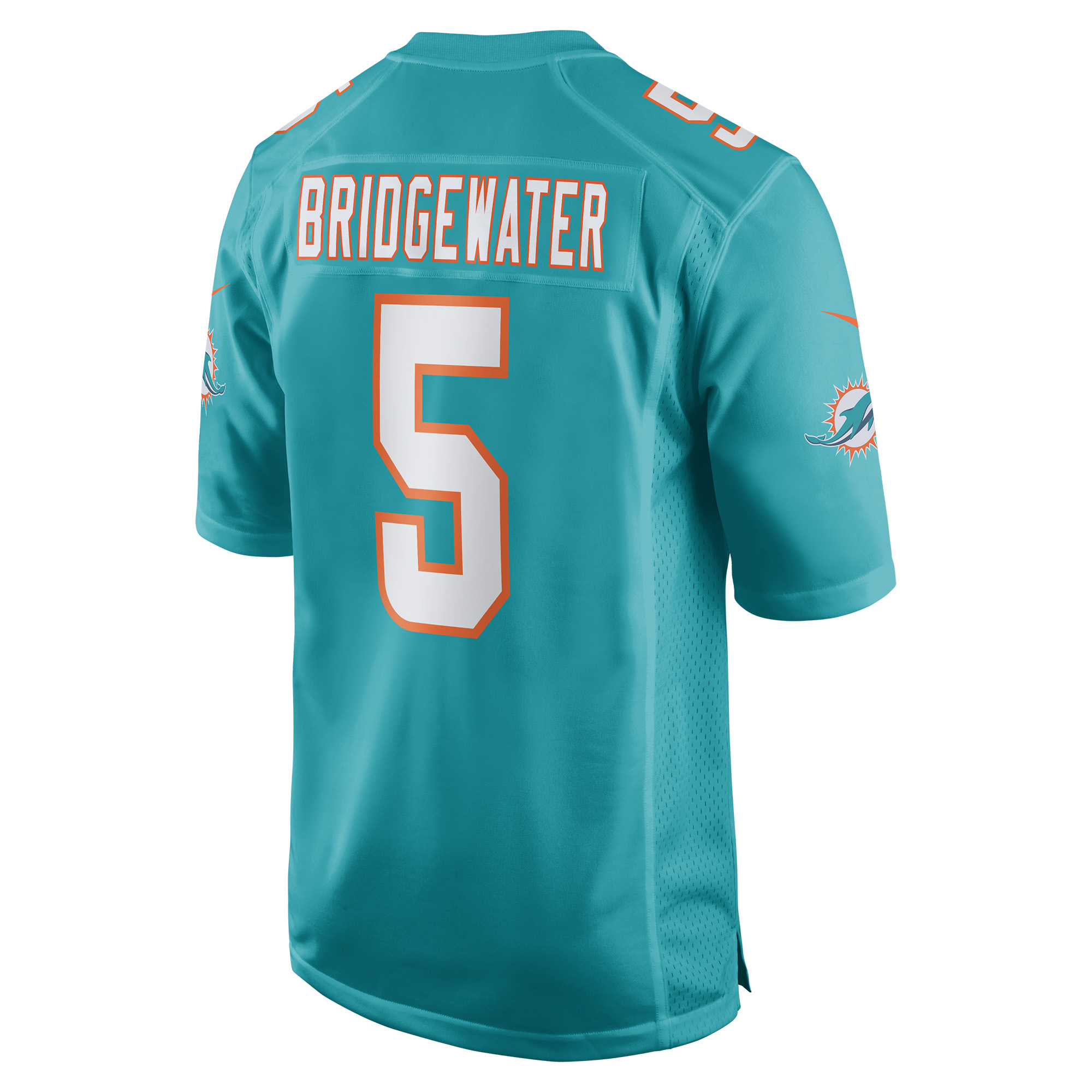 Teddy Bridgewater Miami DolphinsGame Jersey - Aqua