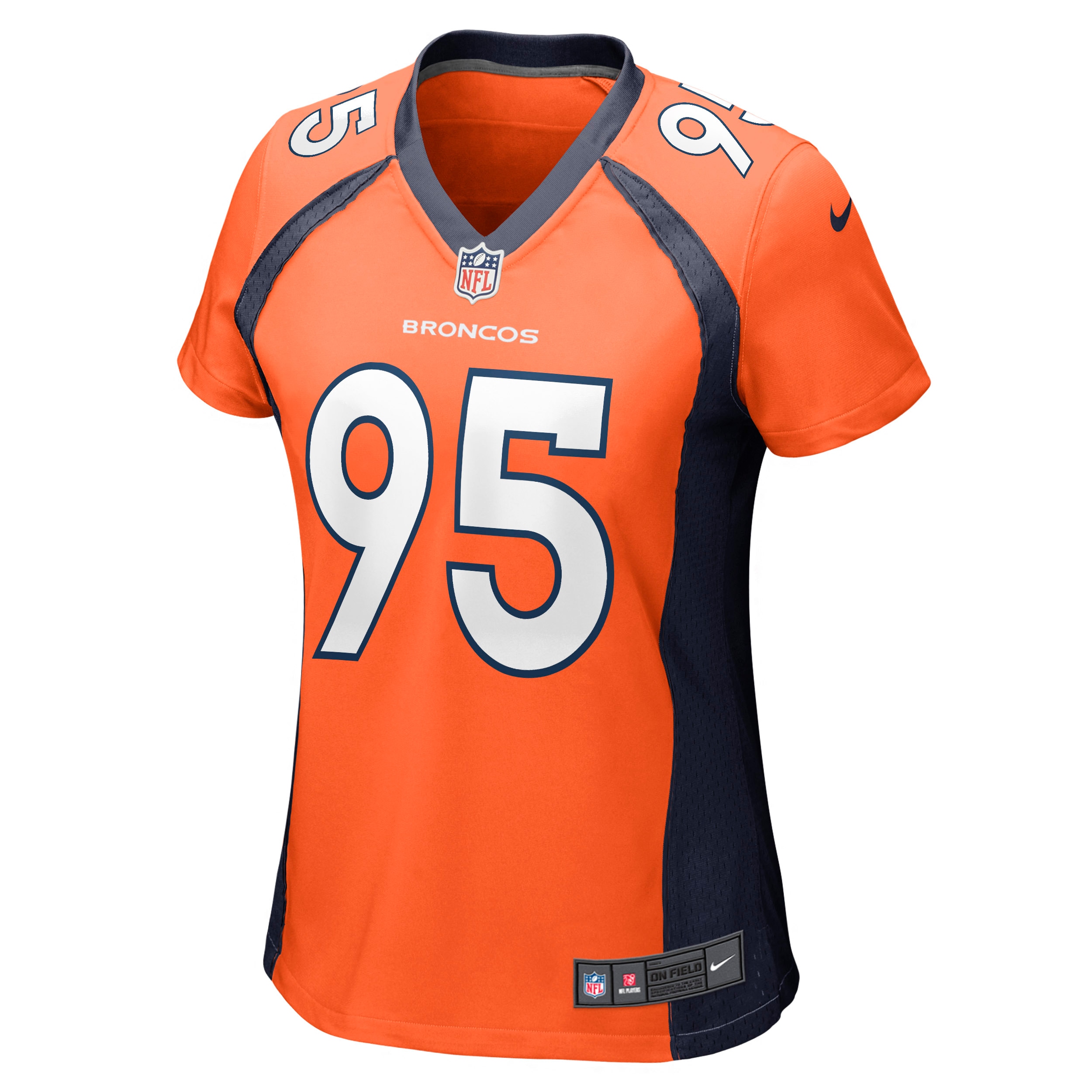 McTelvin Agim Denver Broncos Women's Game Jersey - Orange