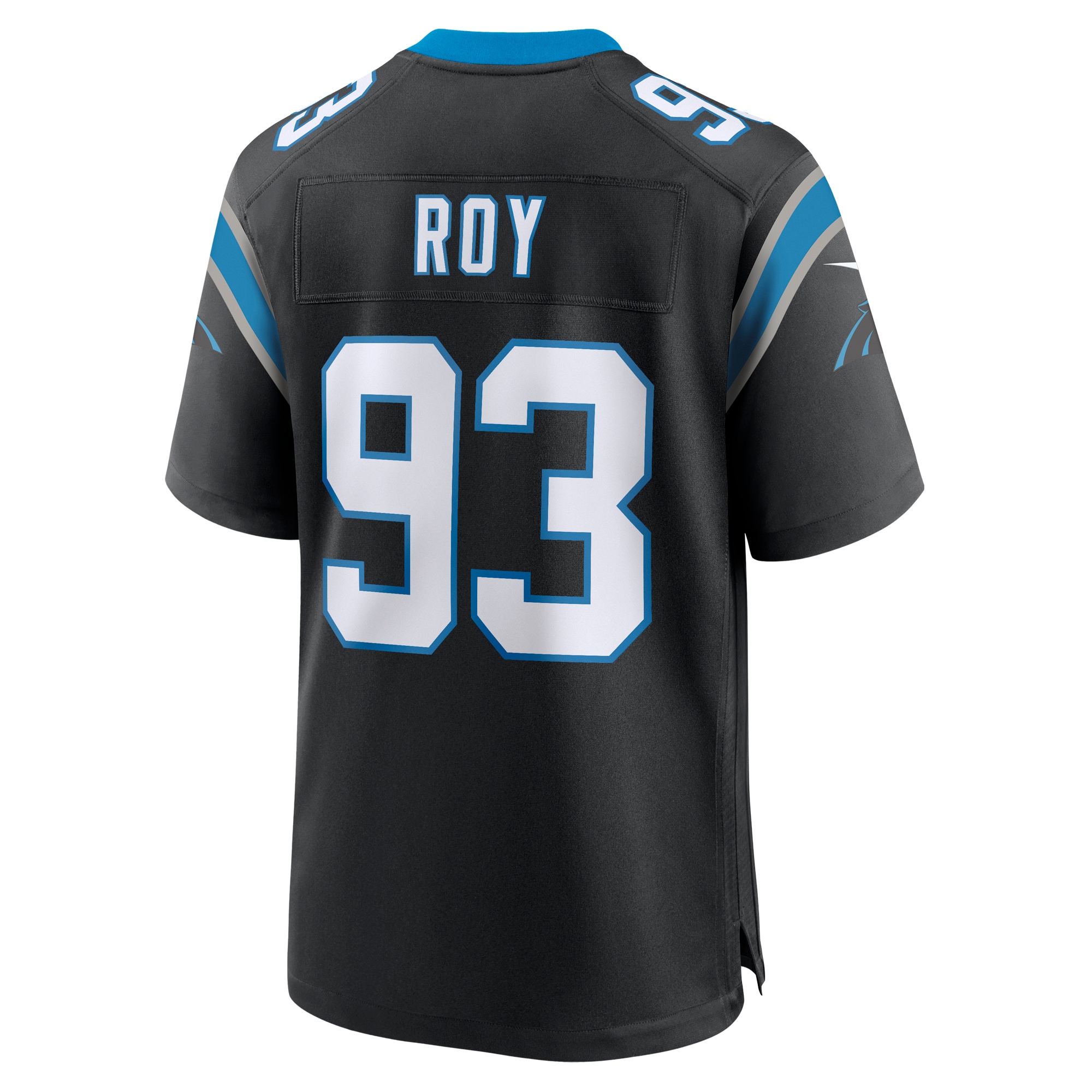 Bravvion Roy Carolina PanthersTeam Game Jersey - Black