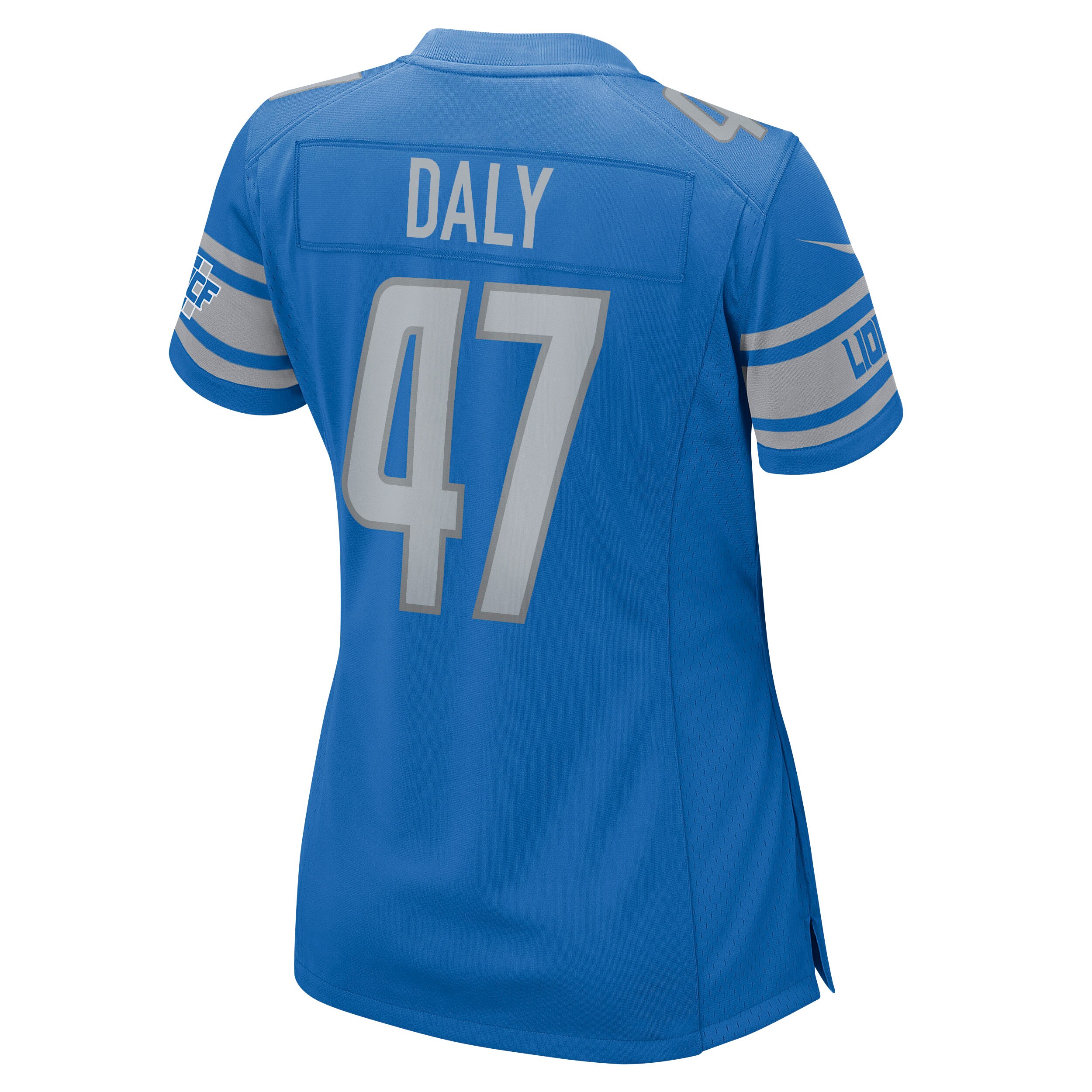 Scott Daly Detroit Lions Women's Game Jersey - Blue