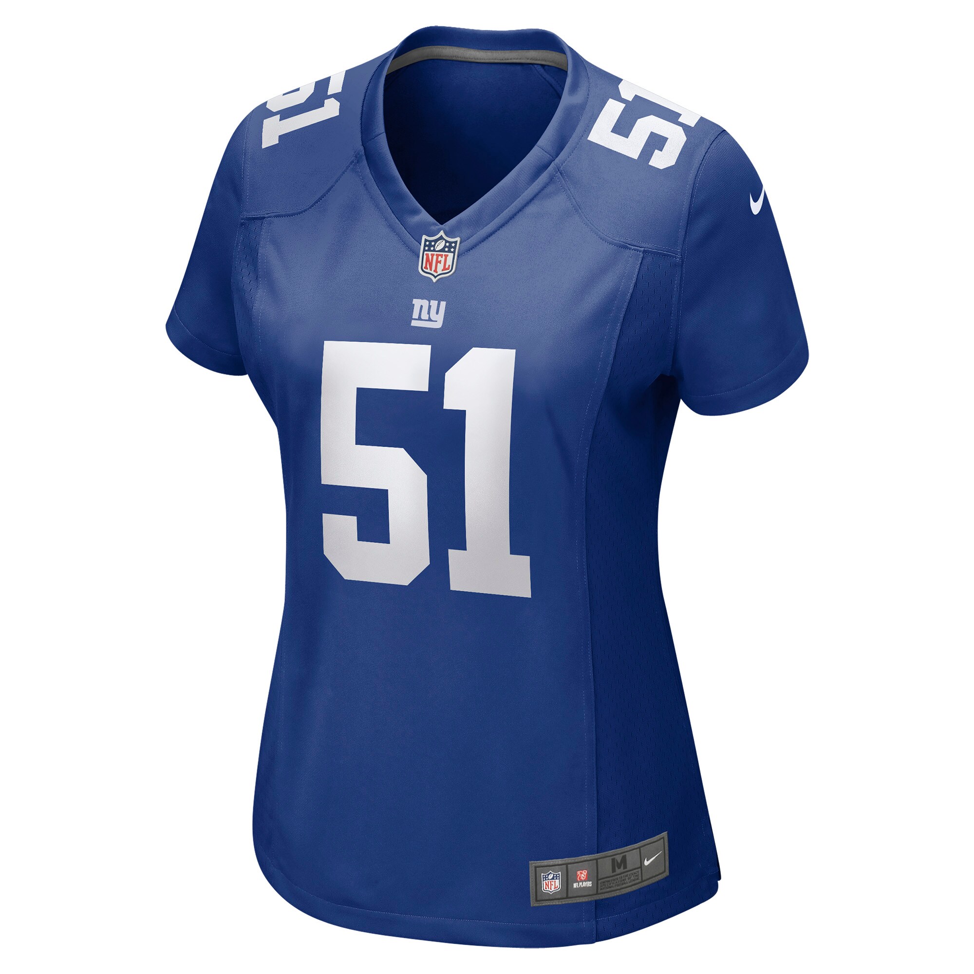 Azeez Ojulari New York Giants Women's Game Player Jersey - Royal