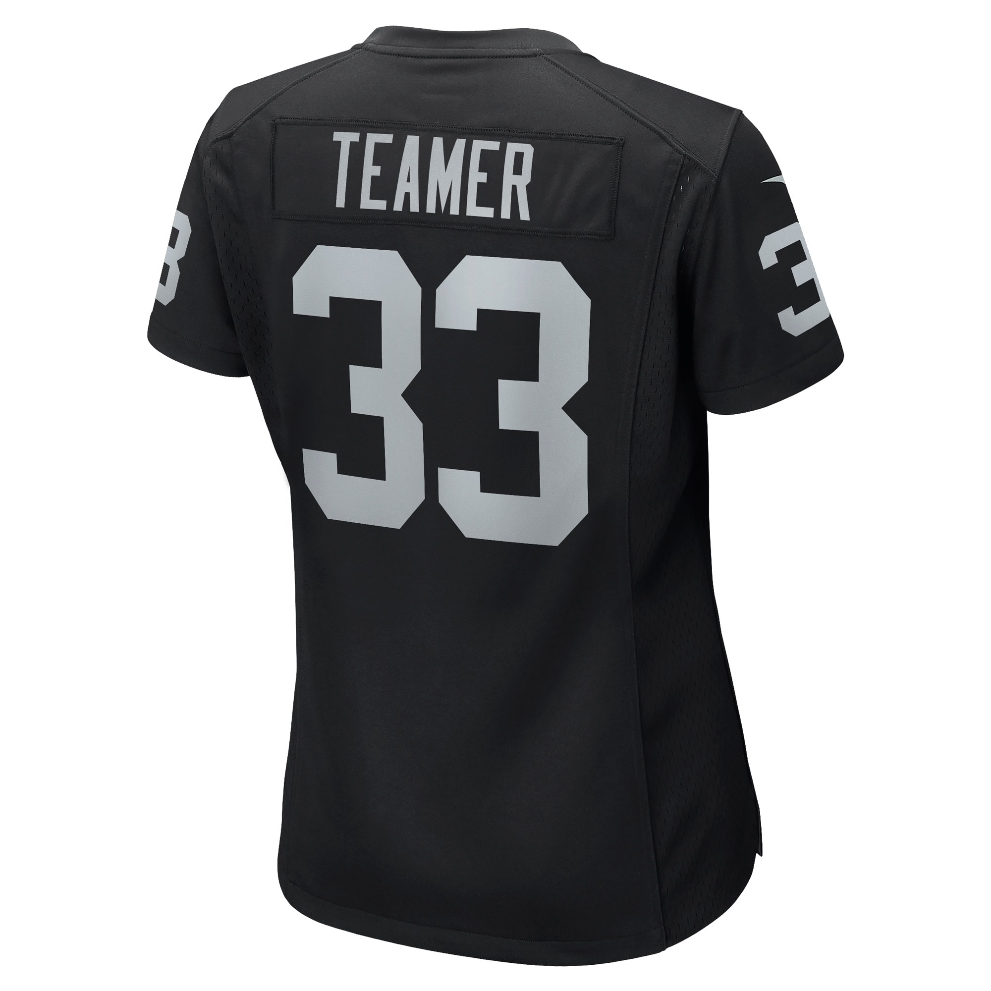 Roderic Teamer Las Vegas Raiders Women's Game Jersey - Black