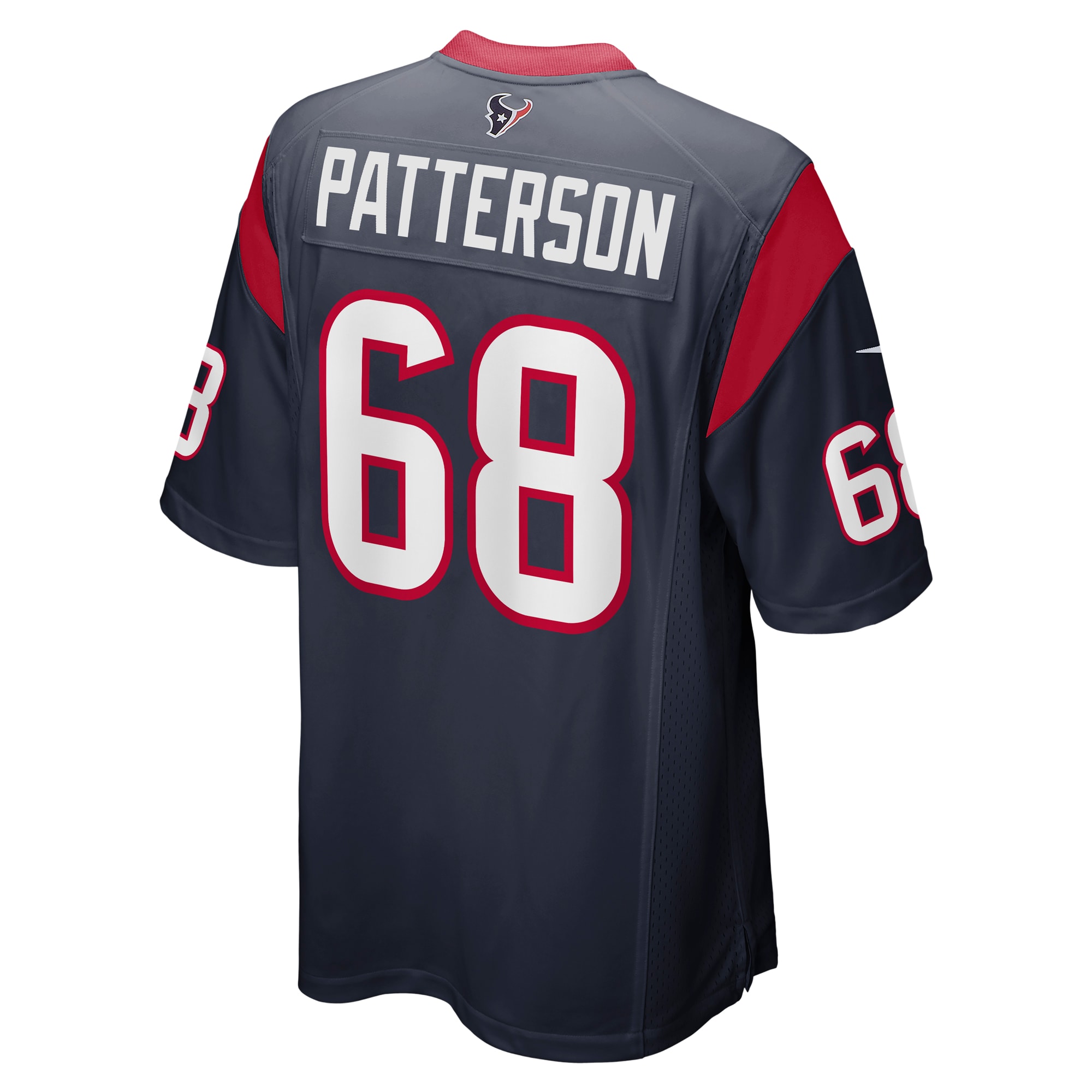 Jarrett Patterson Houston TexansTeam Game Jersey - Navy