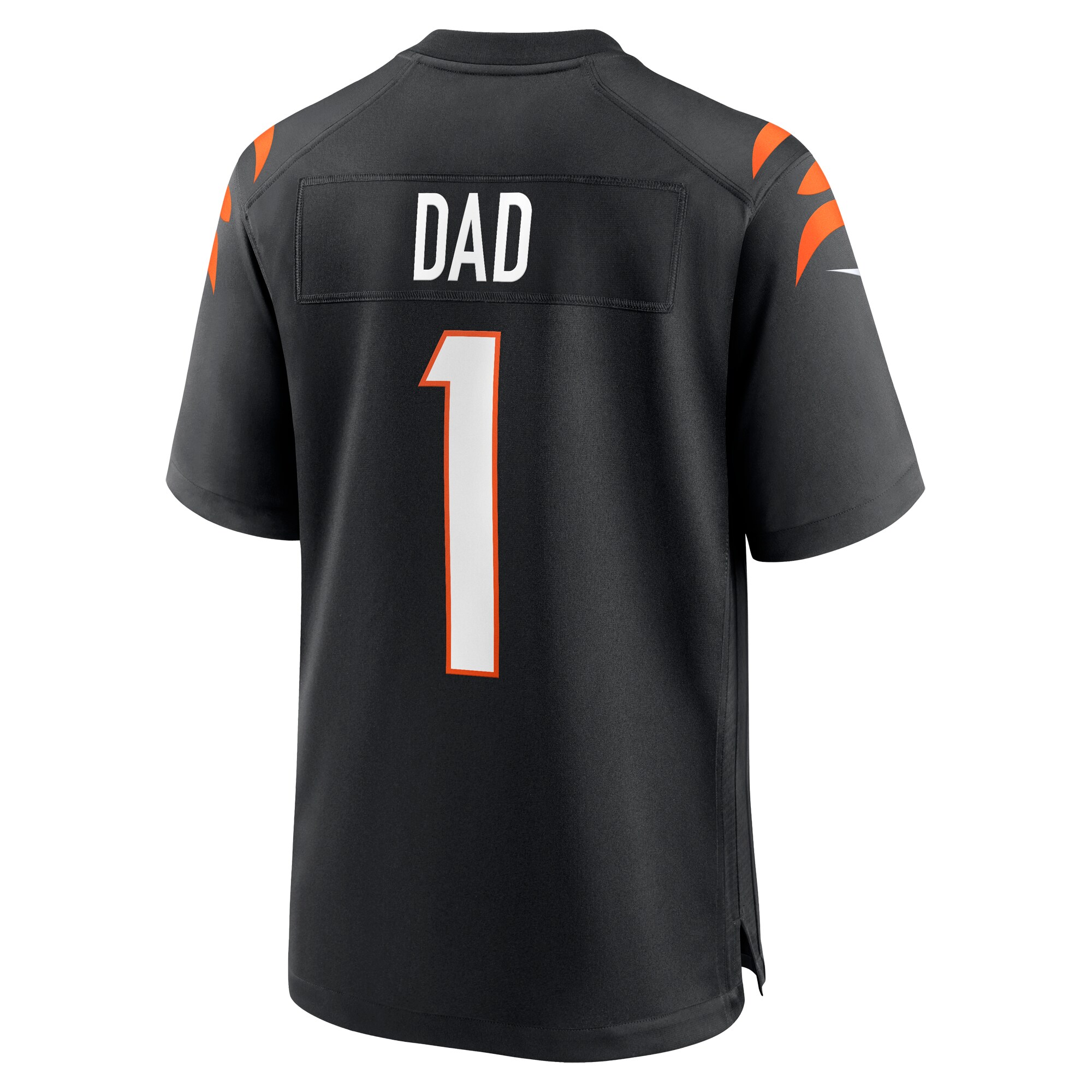 Number 1 Dad Cincinnati BengalsGame Jersey - Black