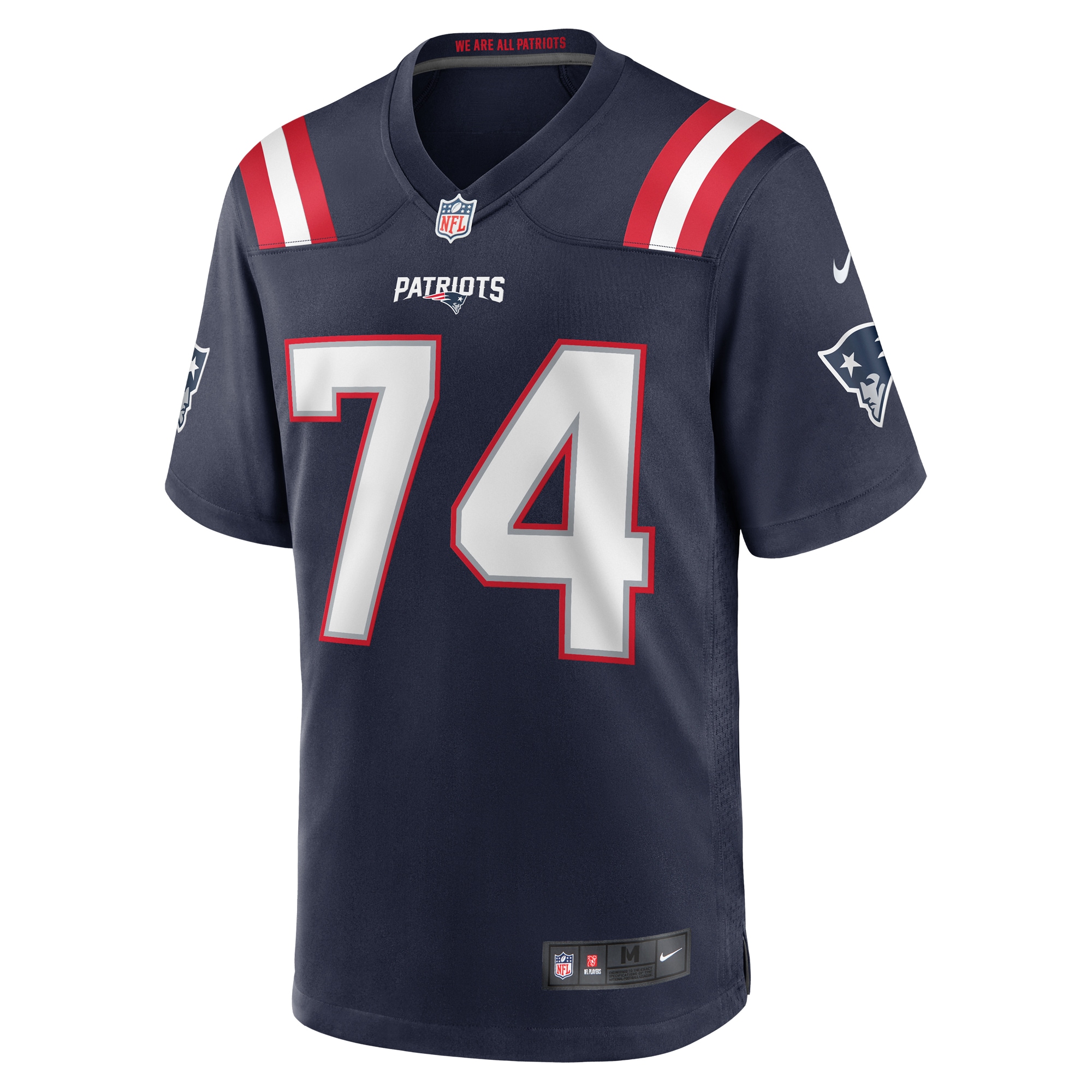 Riley Reiff New England PatriotsGame Jersey - Navy