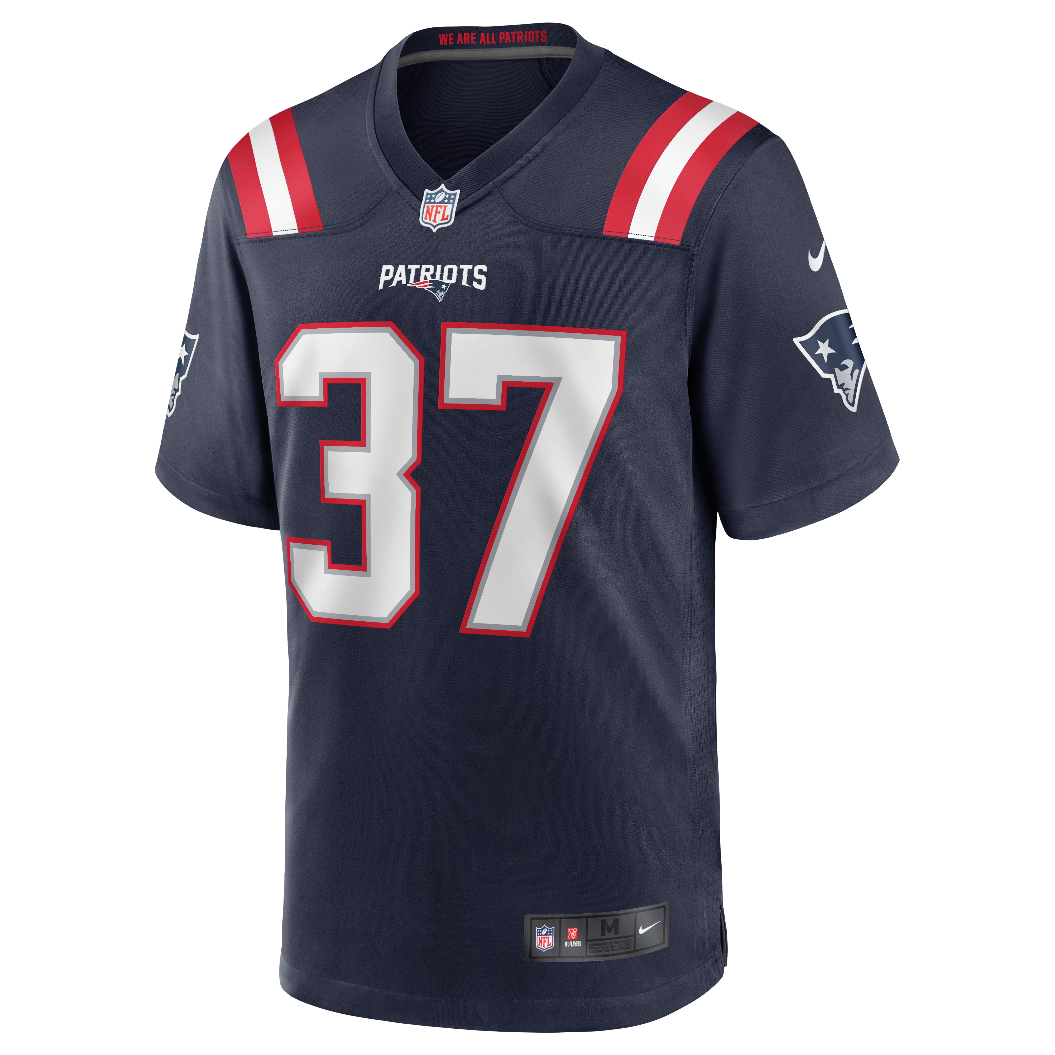 Damien Harris New England PatriotsGame Jersey - Navy