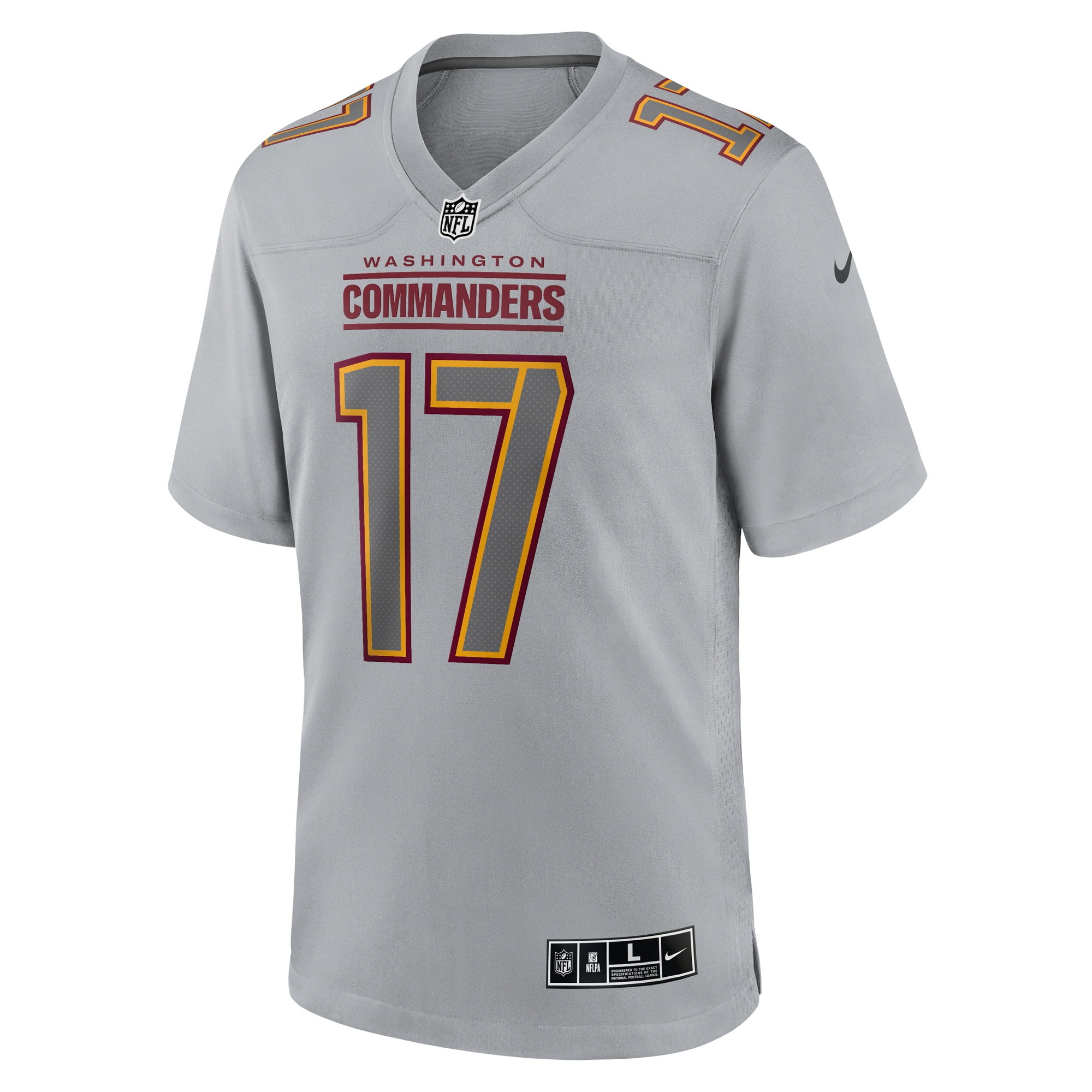 Terry McLaurin Washington CommandersAtmosphere Fashion Game Jersey - Gray