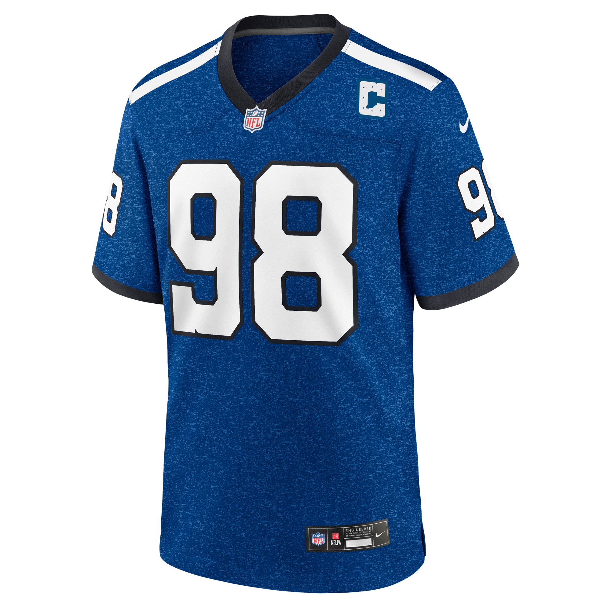 Tony Siragusa Indianapolis ColtsIndiana Nights Alternate Game Jersey - Royal